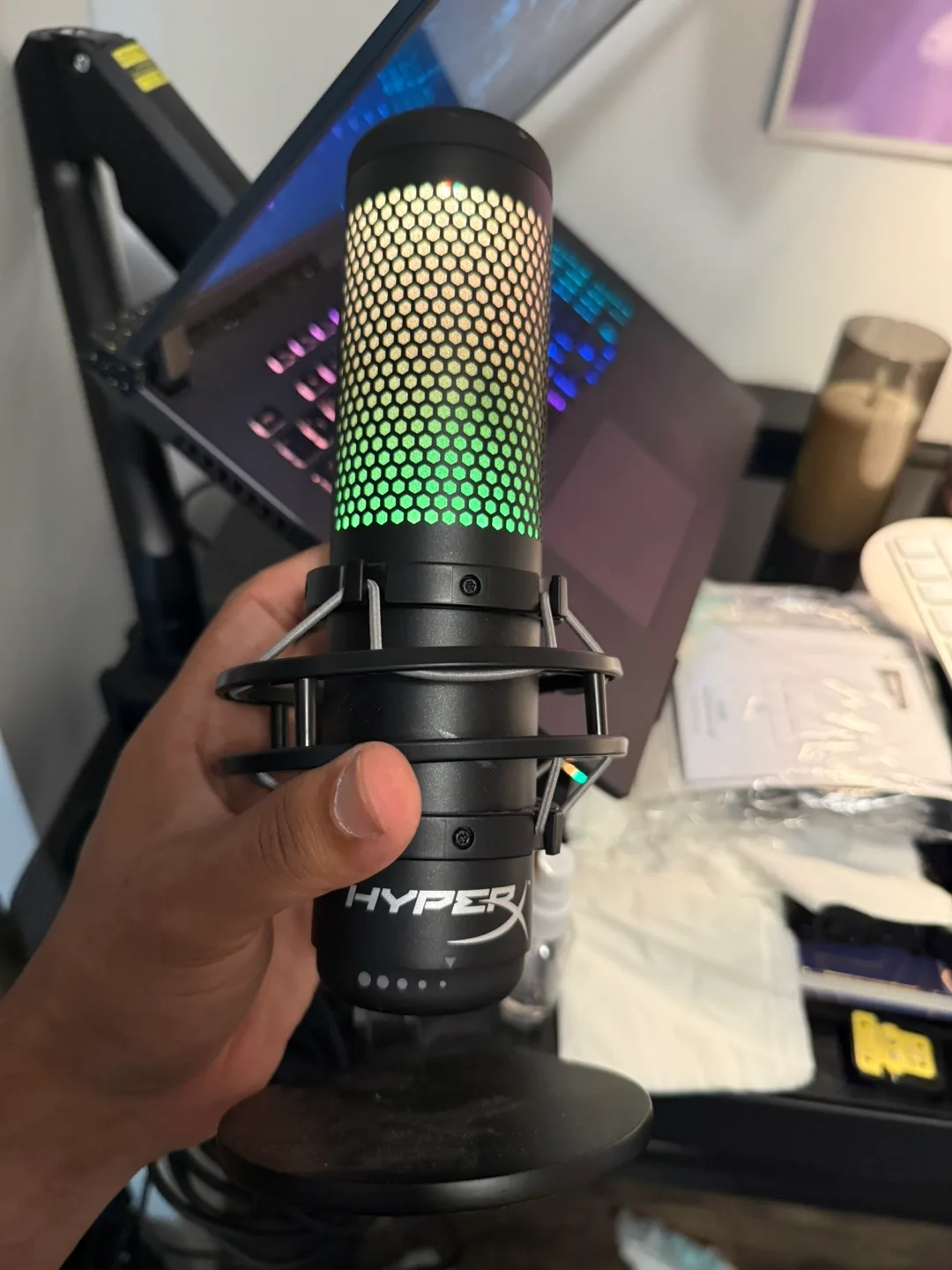HyperX QuadCast S RGB Microphone thumbnail