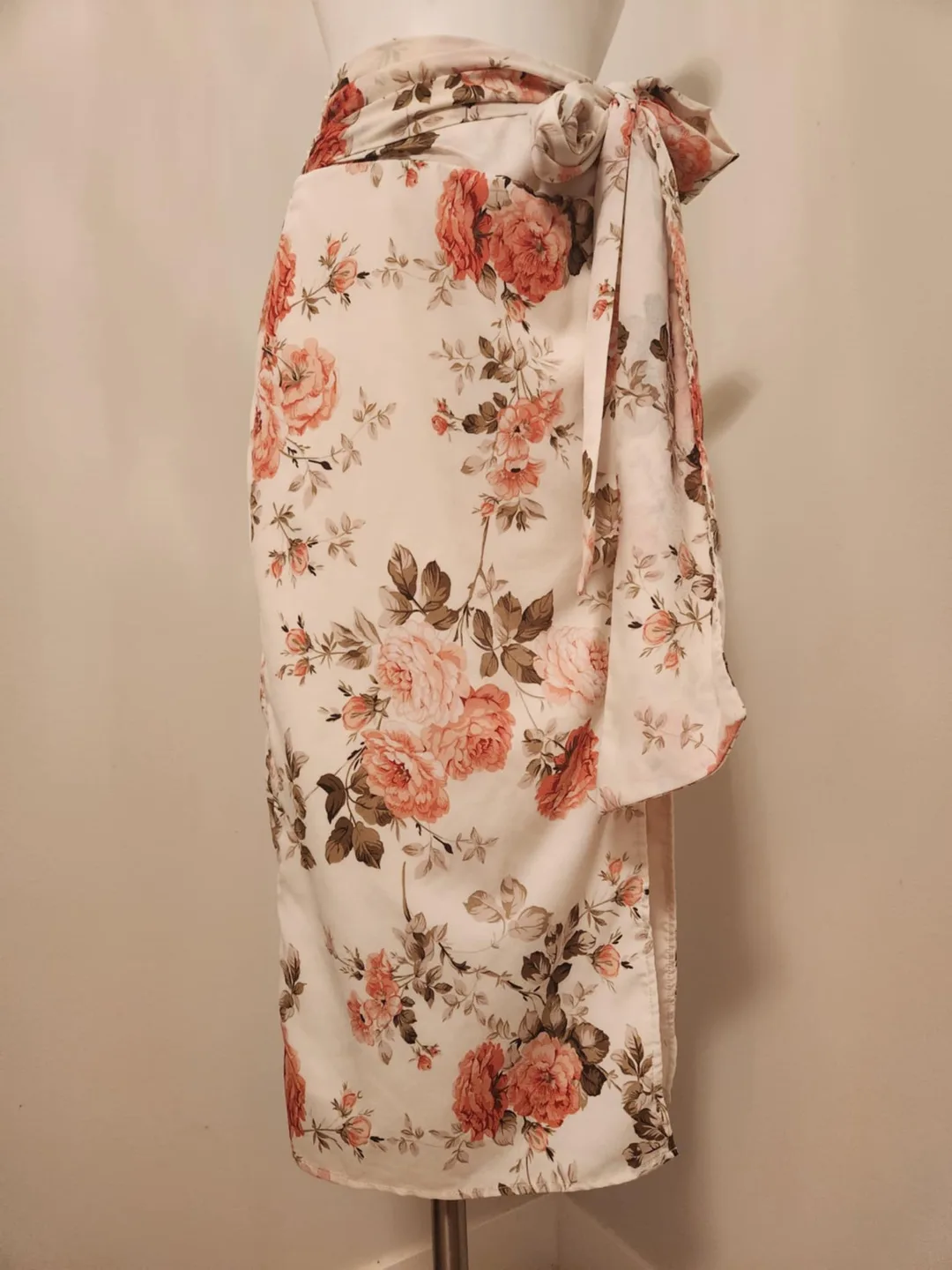 Floral Print Sarong Skirt thumbnail