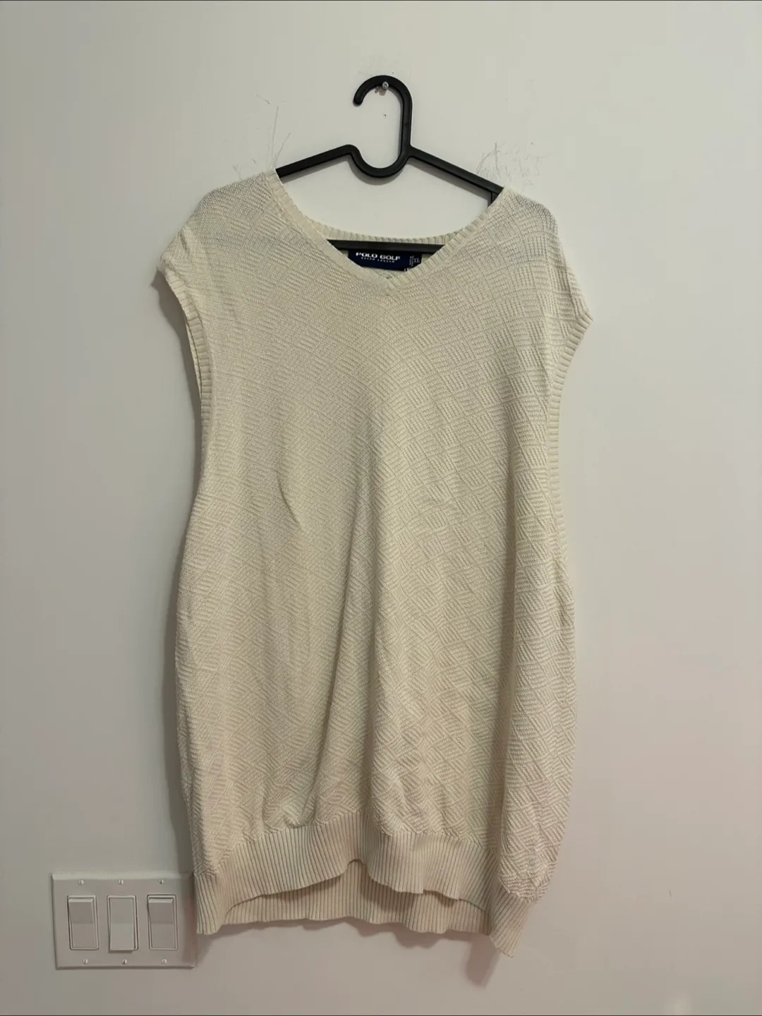Polo Golf Sleeveless Sweater XL thumbnail