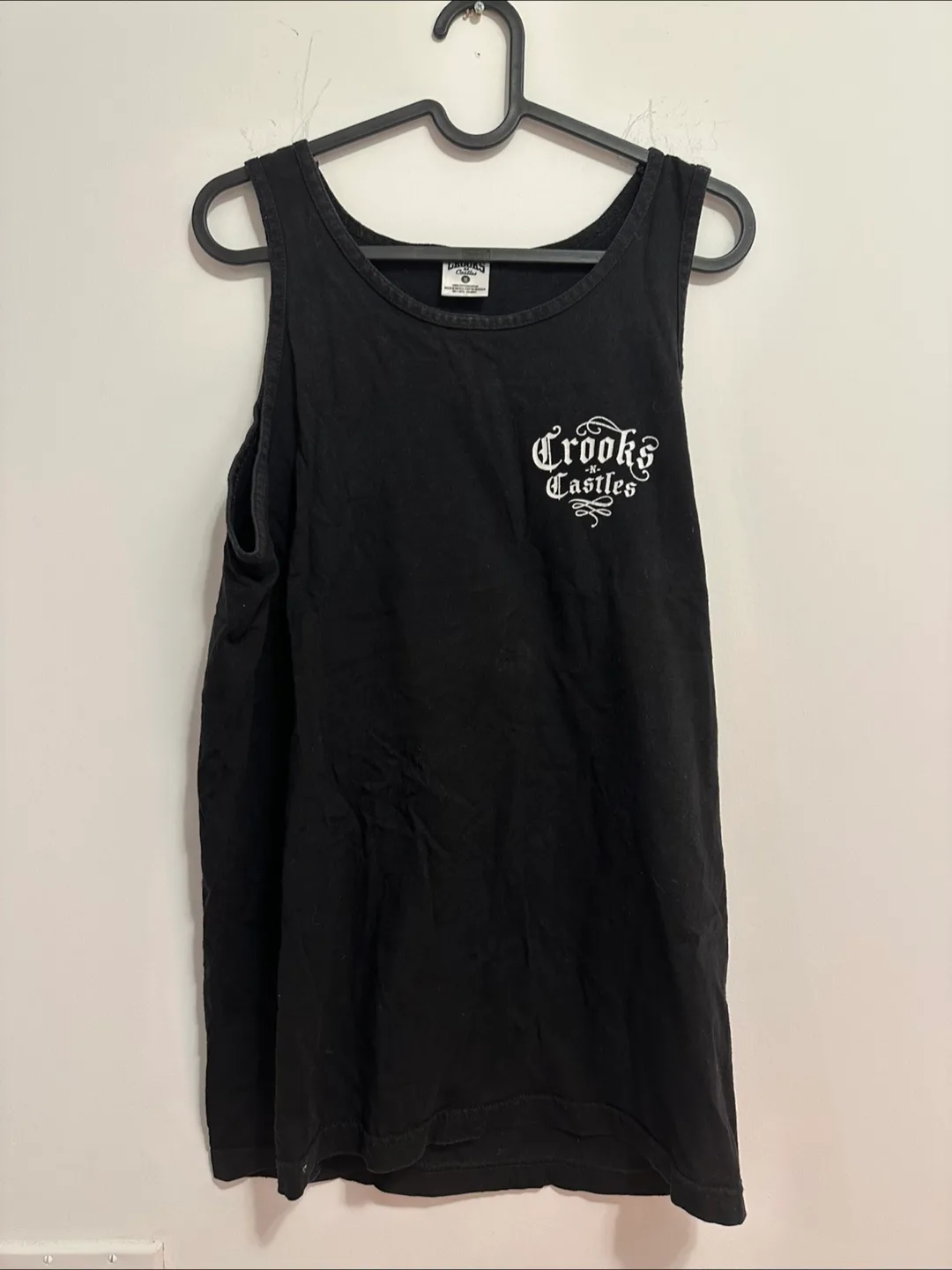 Crooks & Castles Black Tank Top thumbnail