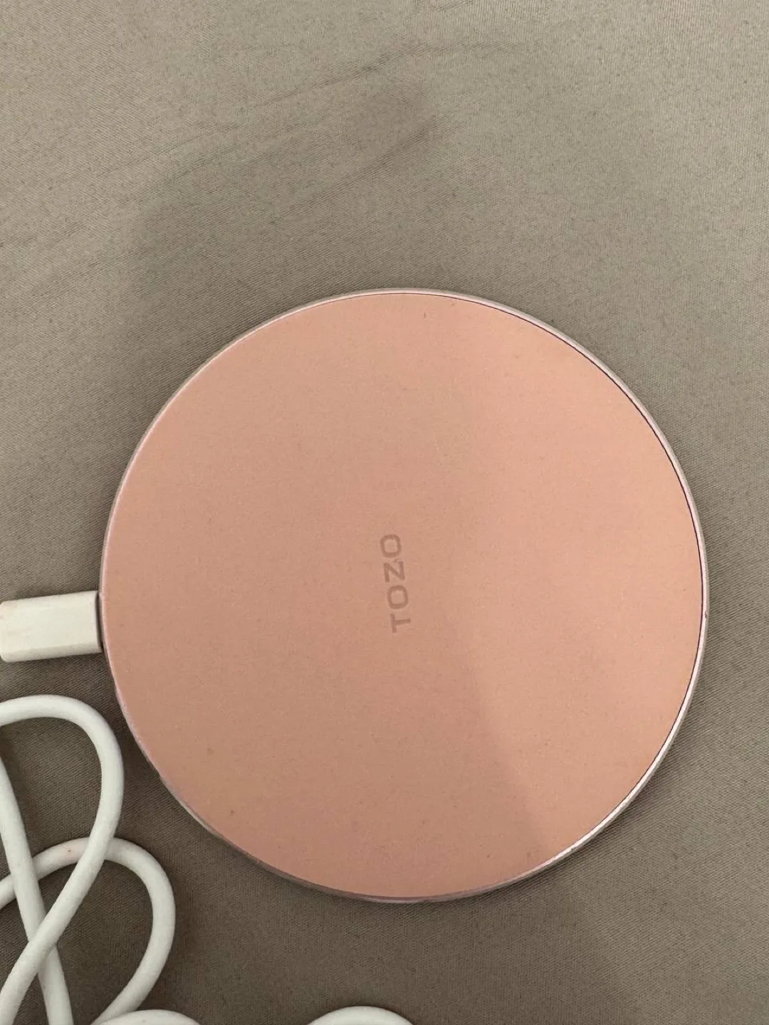 TOZO Wireless Charger Pad - Pink image indicator(4)