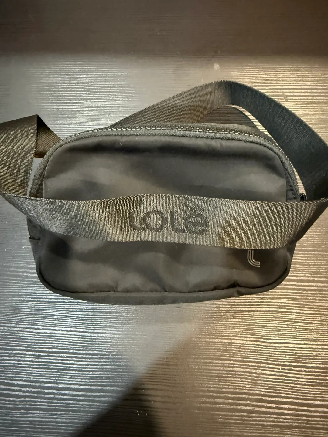 AVAILABLE Lolë Black Belt Bag AVAILABLE thumbnail