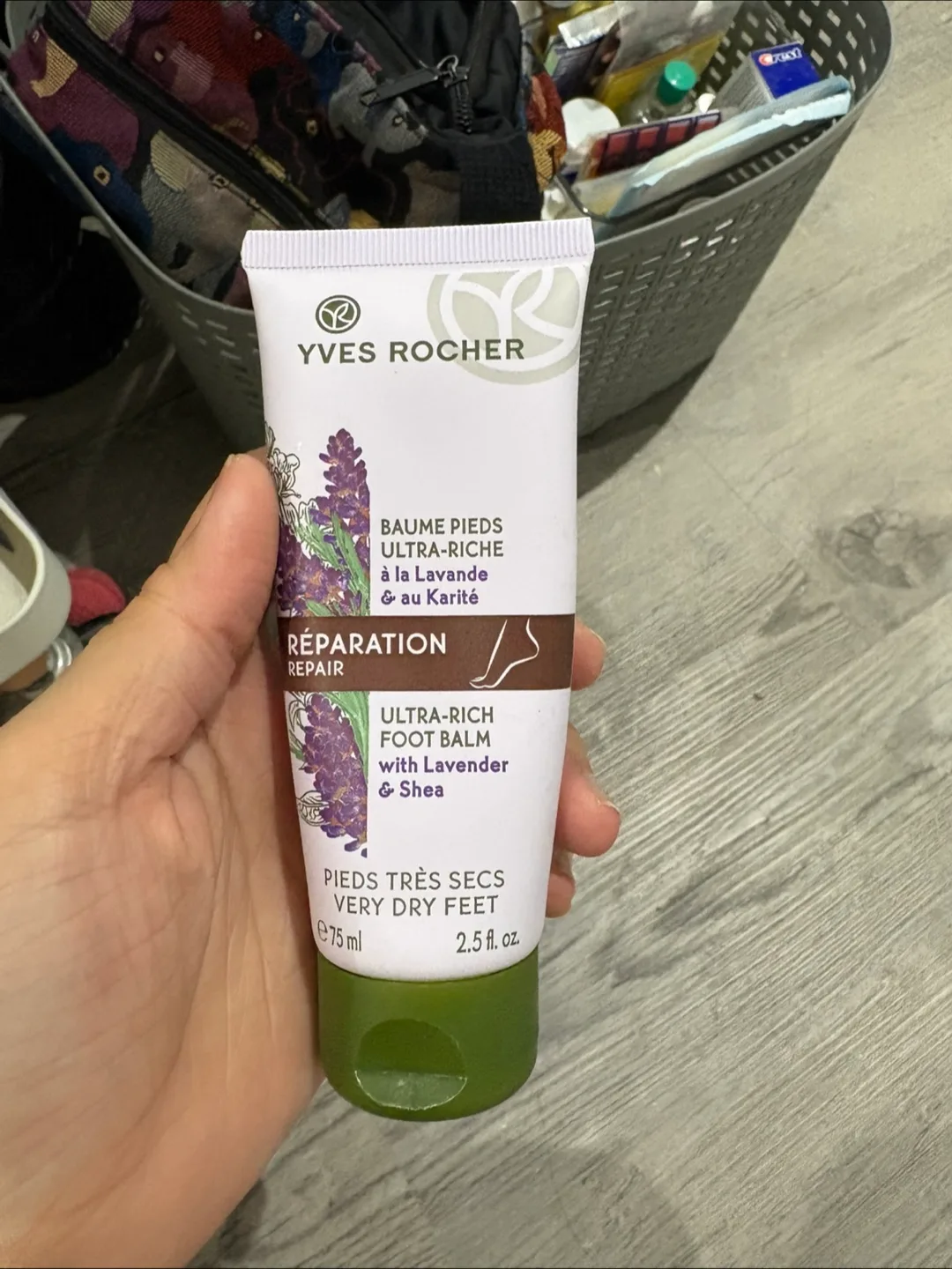 Yves Rocher Ultra-Rich Foot Balm (Lavender & Shea) thumbnail
