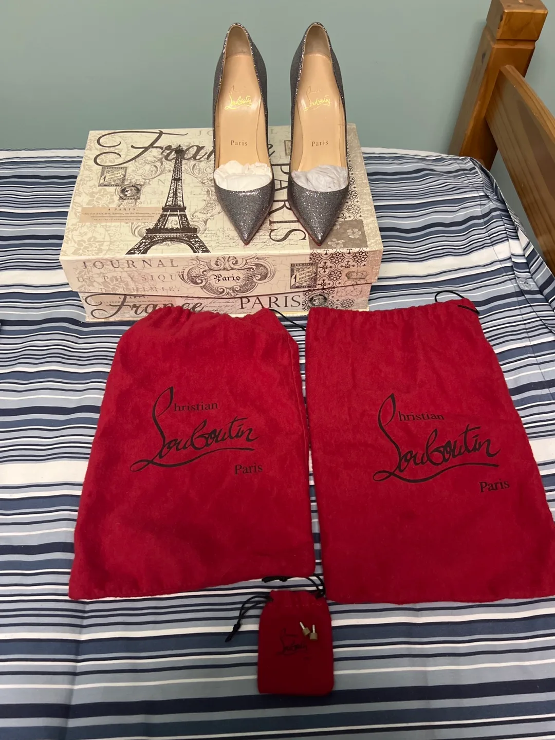 Christian Louboutin Glitter Heels thumbnail