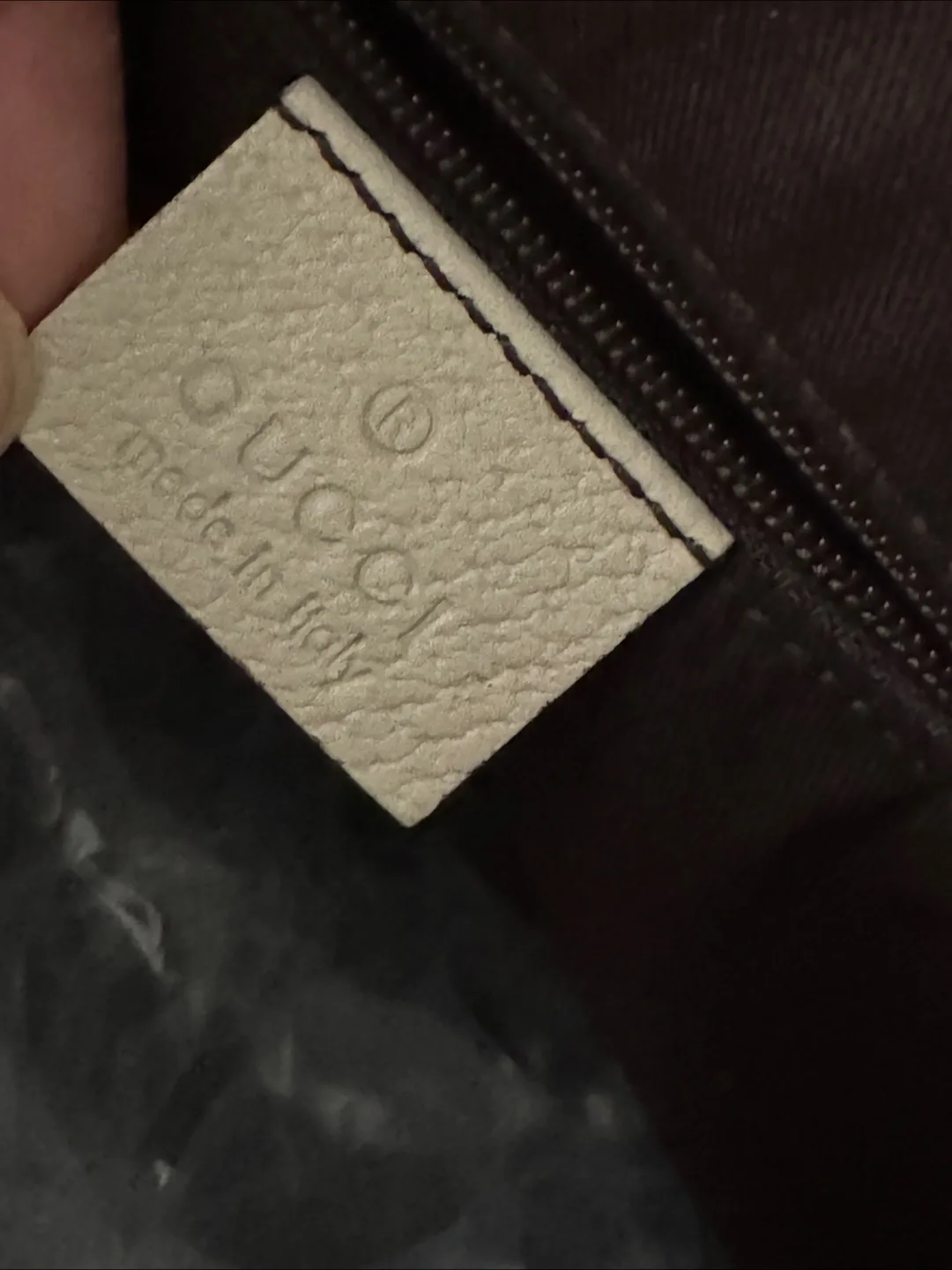 Gucci Abbey medium Beige/Brown Canvas Shoulder Bag image indicator(7)