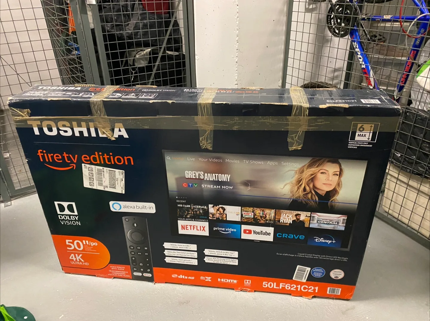 Toshiba 50LF621C21 50" 4K Fire TV Edition thumbnail
