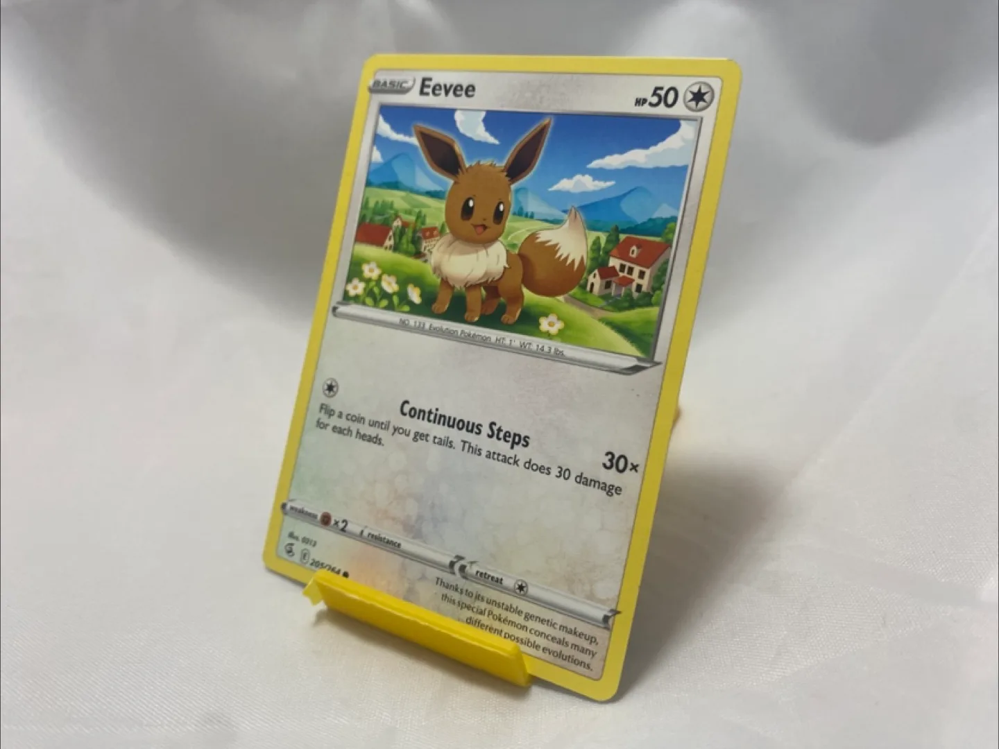 Eevee 205/264 Common | Fusion Strike | Pokemon Card thumbnail