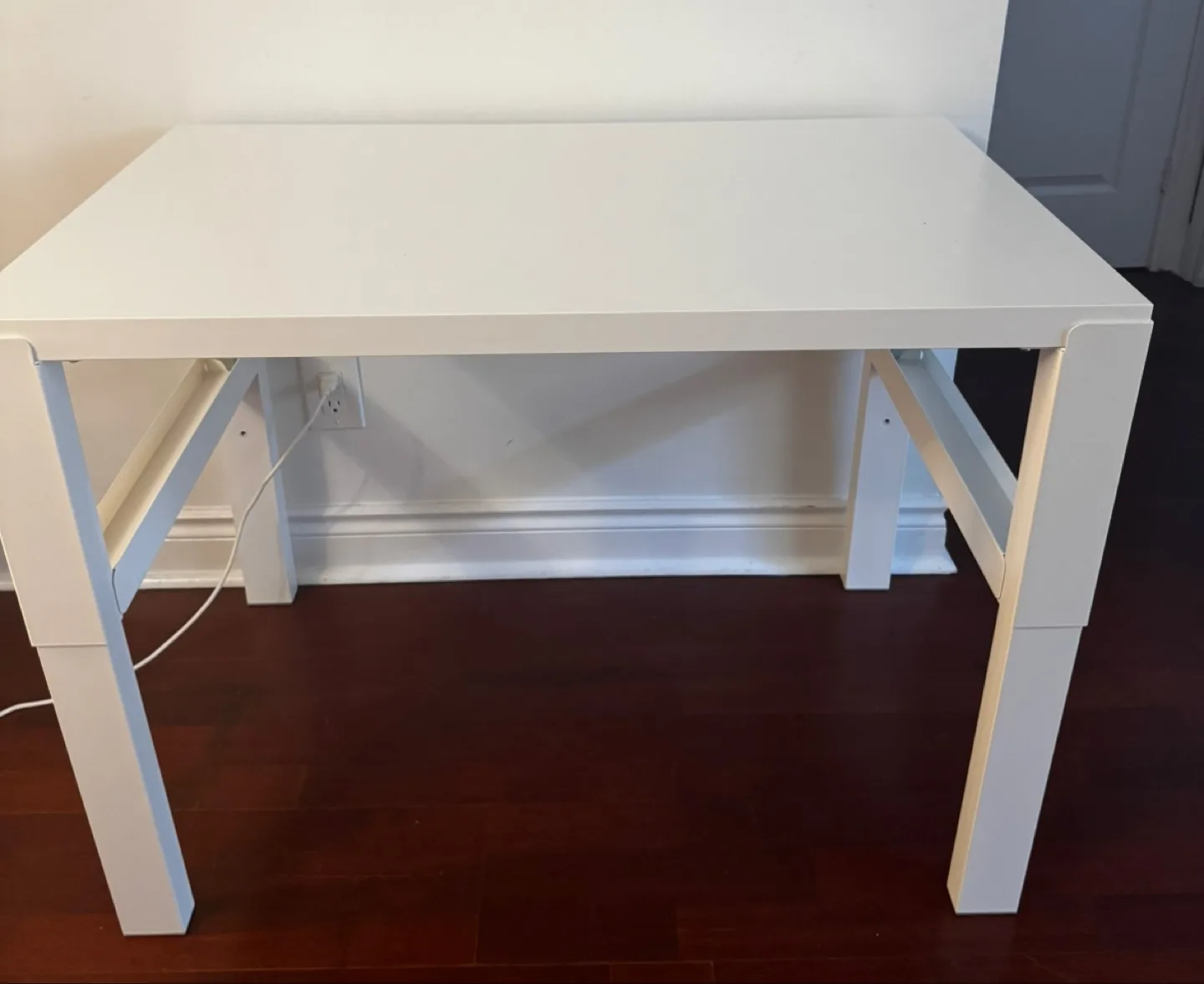 IKEA LAGKAPTEN / ADILS White Desk thumbnail