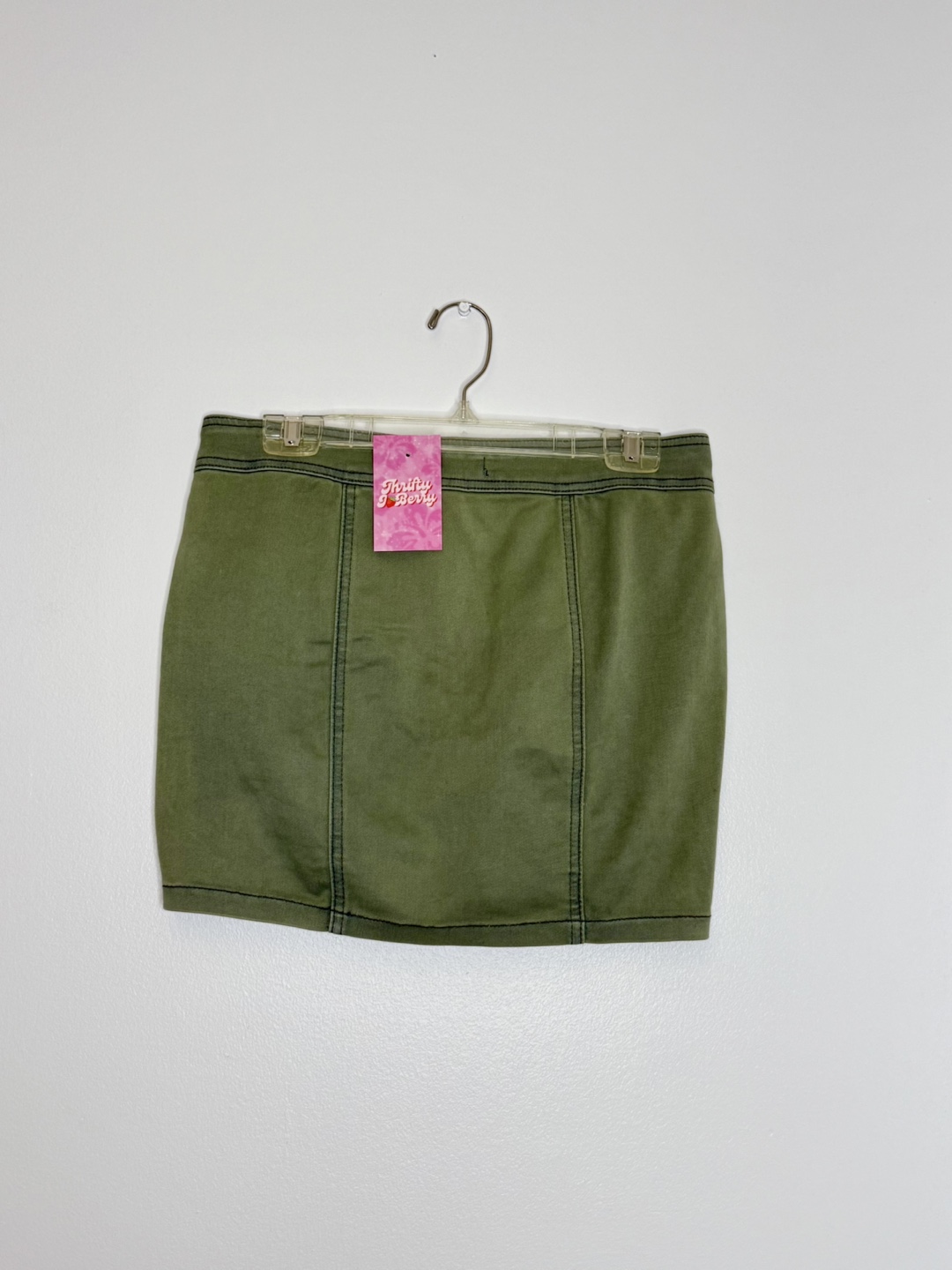 Vintage Costa Blanca Green Mini Skirt - photo 4