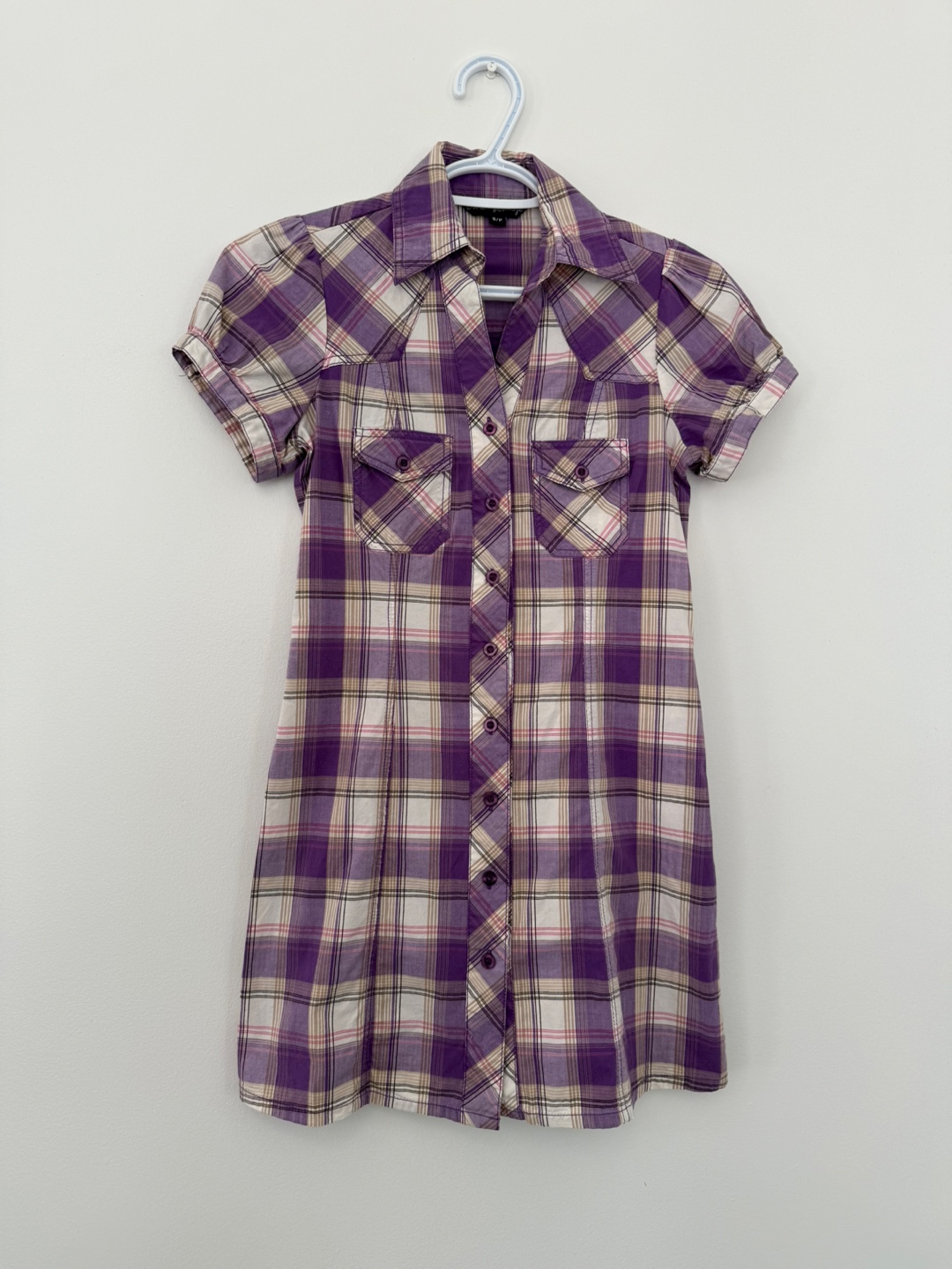 Y2K Urban Heritage Plaid Dress