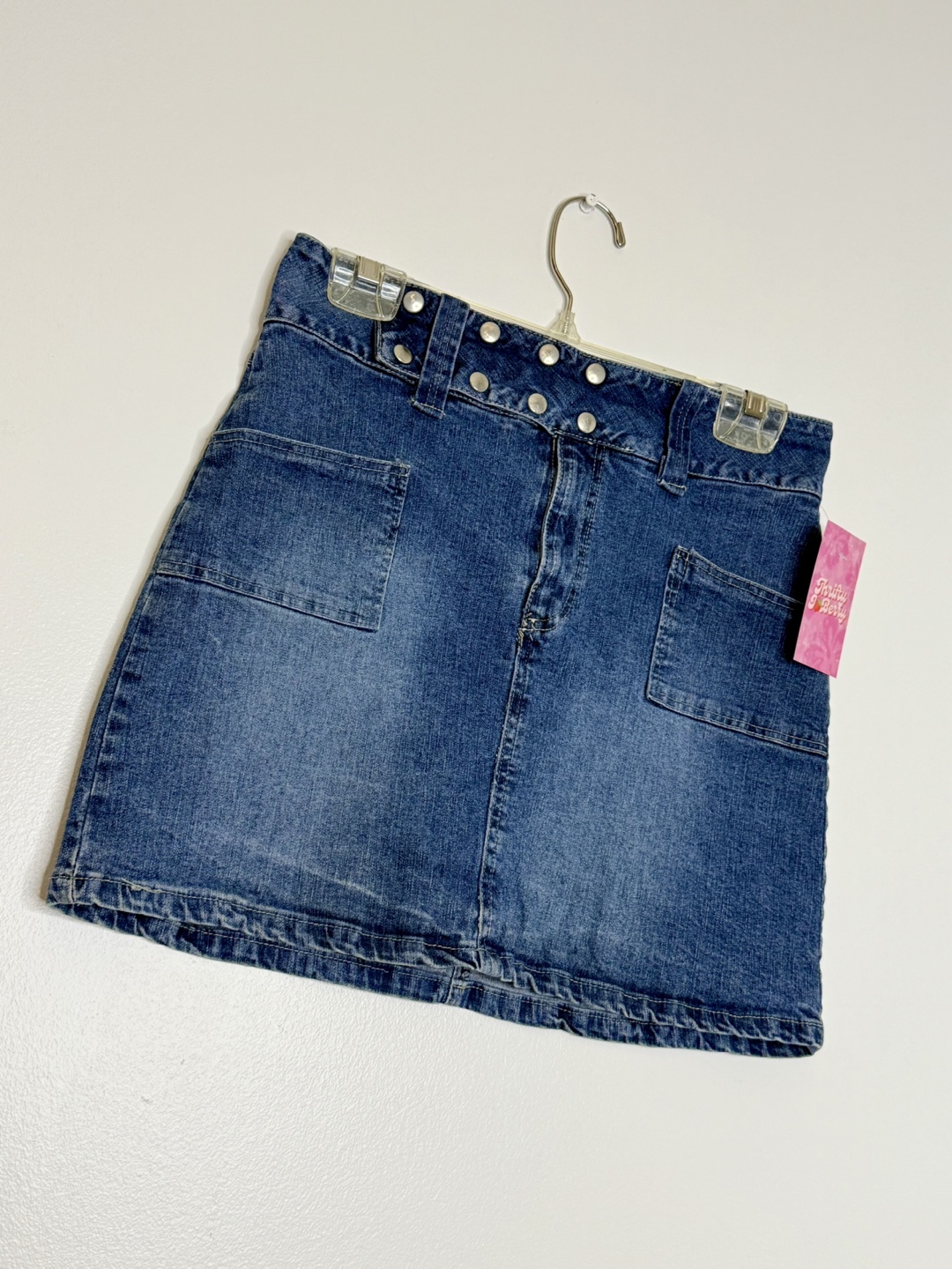 Y2K Denim Mini Skirt - photo 2