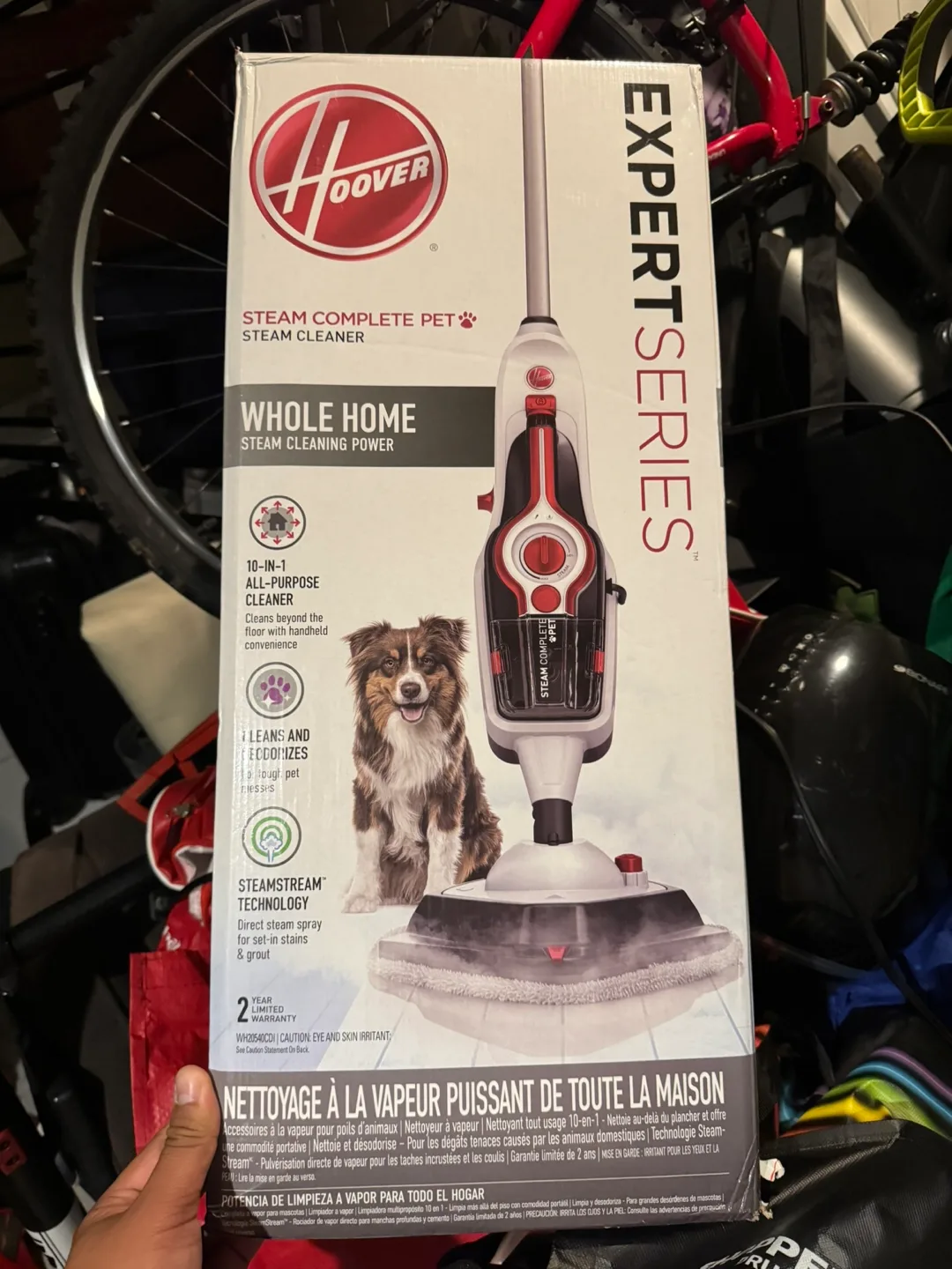Hoover Steam Complete Pet Steam Cleaner thumbnail