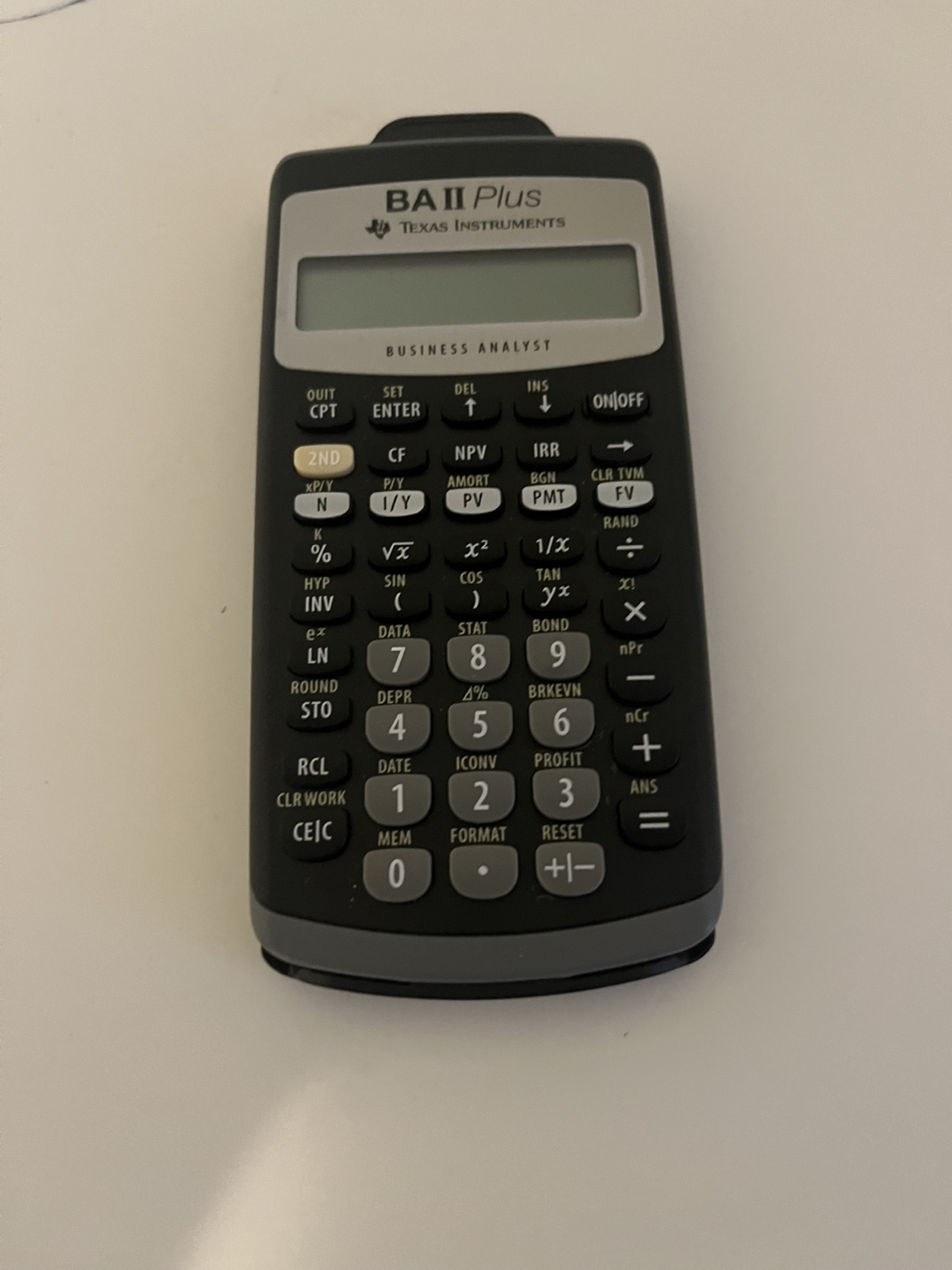 Texas Instruments BA II Plus Financial Calculator - photo 2