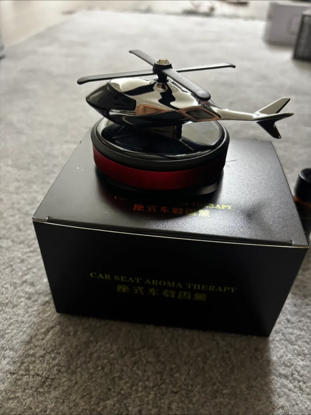 Car Seat Aroma Therapy - Helicopter Design thumbnail