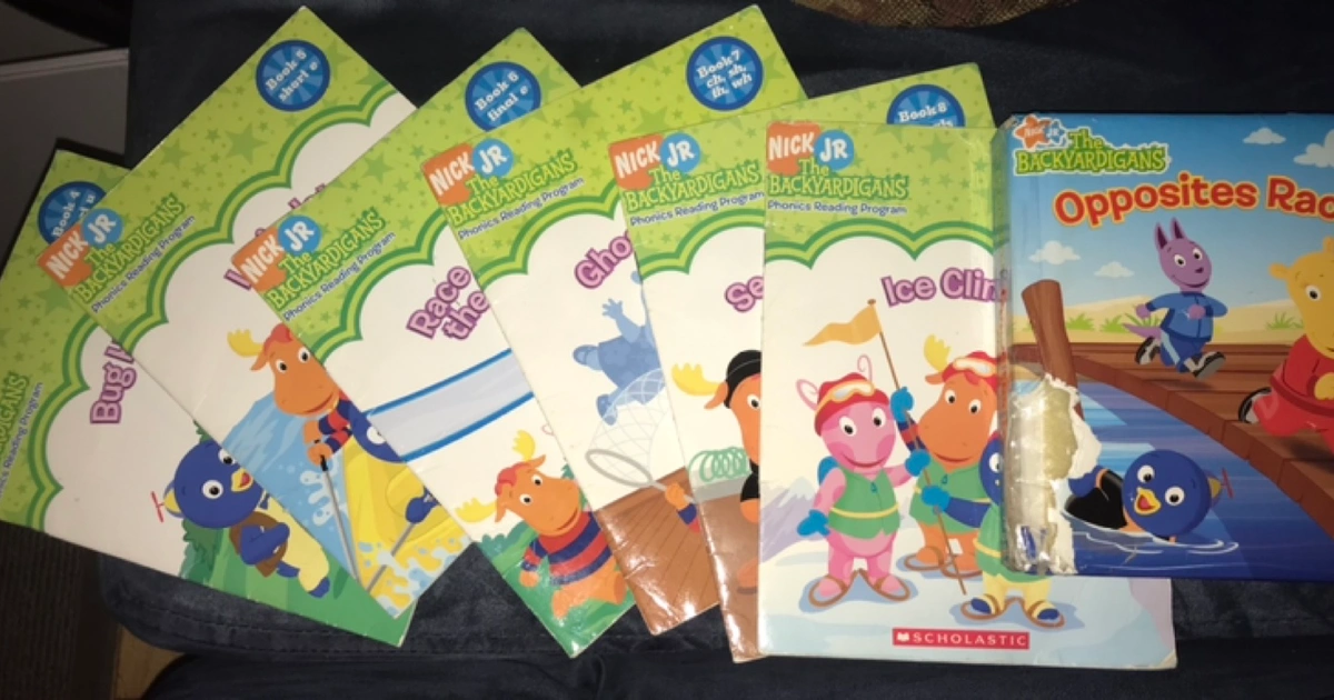 Books The Backyardigans Spring Nick Jr. The Backyardigans Phonics Reading Program Books | Karrot
