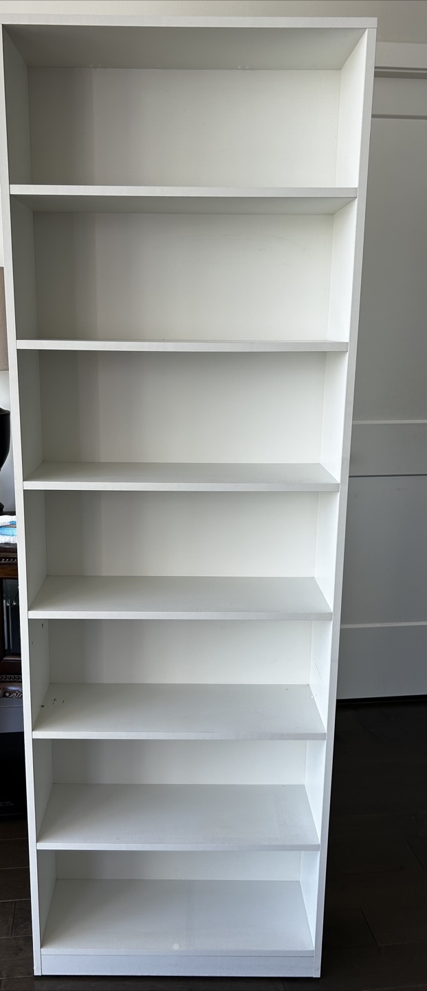 White Bookcase