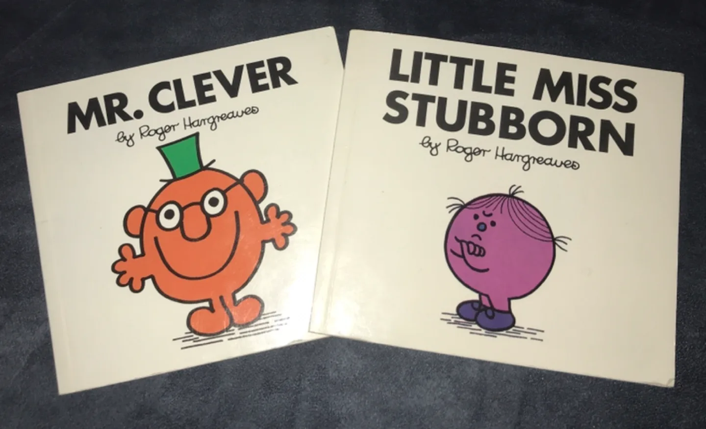 Mr. Clever & Little Miss Stubborn Books by Roger Hargreaves thumbnail
