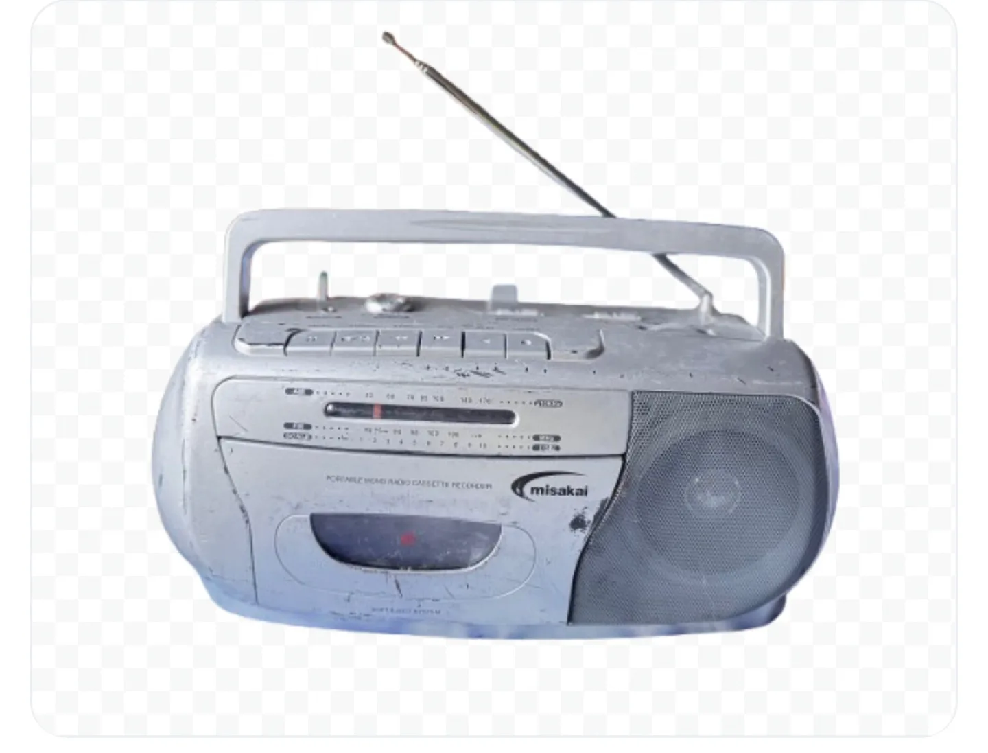 Misakai Portable Radio Cassette Recorder thumbnail