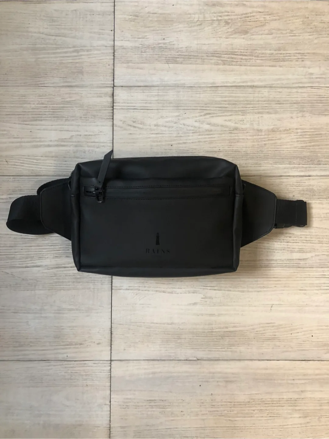 Rains Black Belt Bag thumbnail