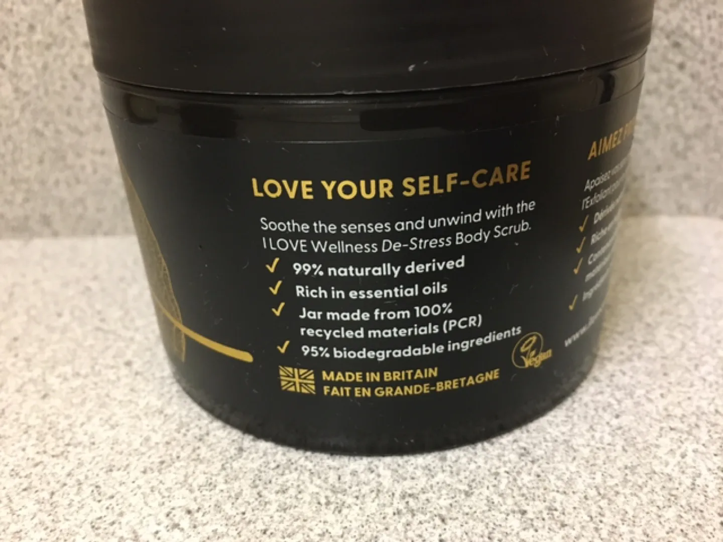 I LOVE Wellness De-Stress Body Scrub image indicator(3)