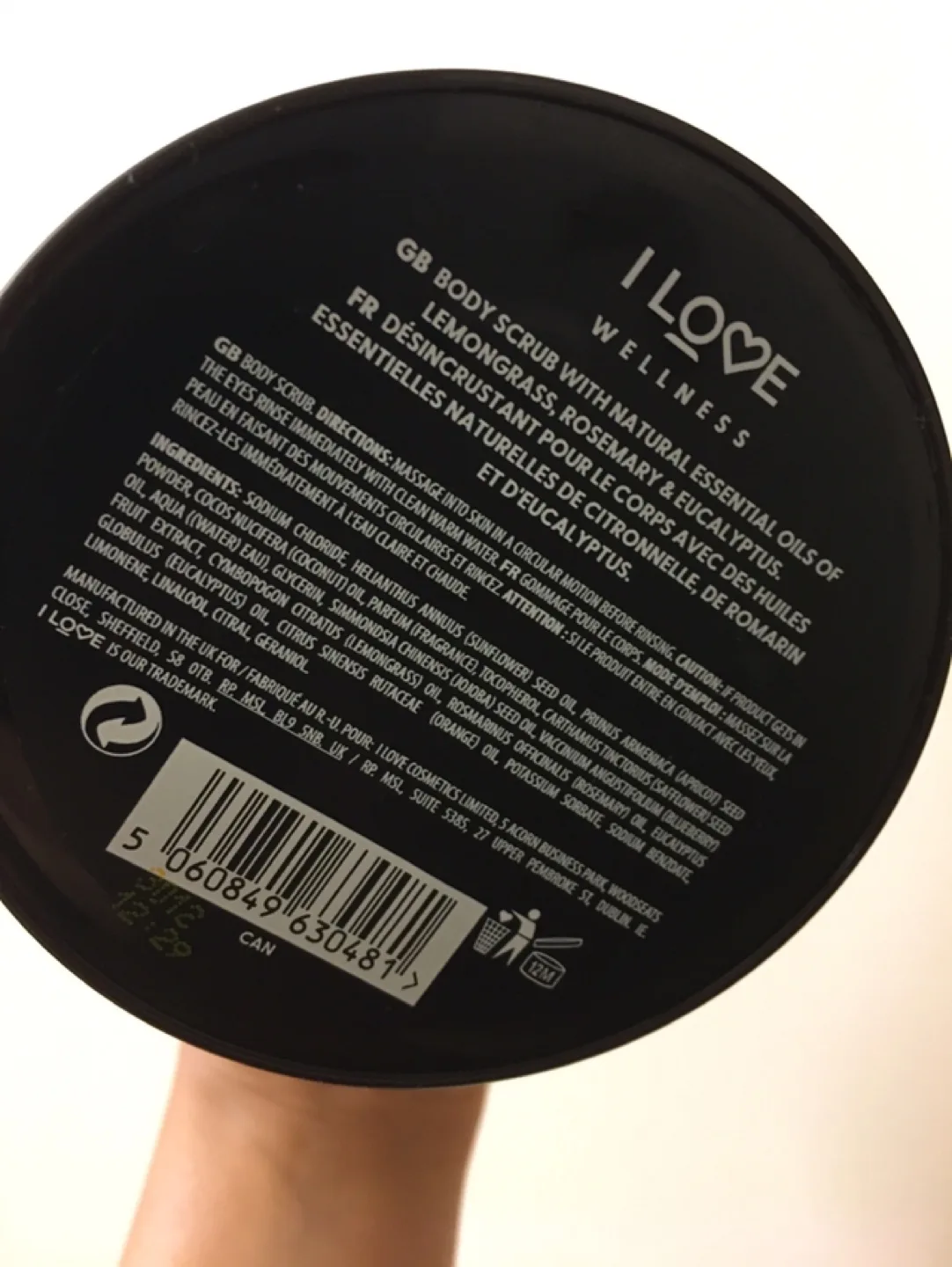 I LOVE Wellness De-Stress Body Scrub image indicator(6)