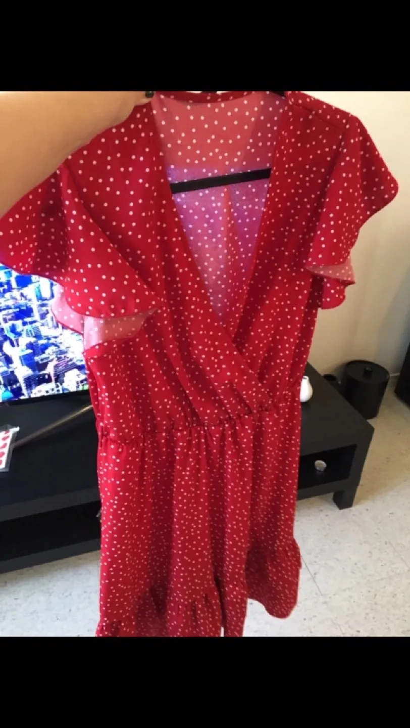 Red Polka Dot Dress image indicator(2)