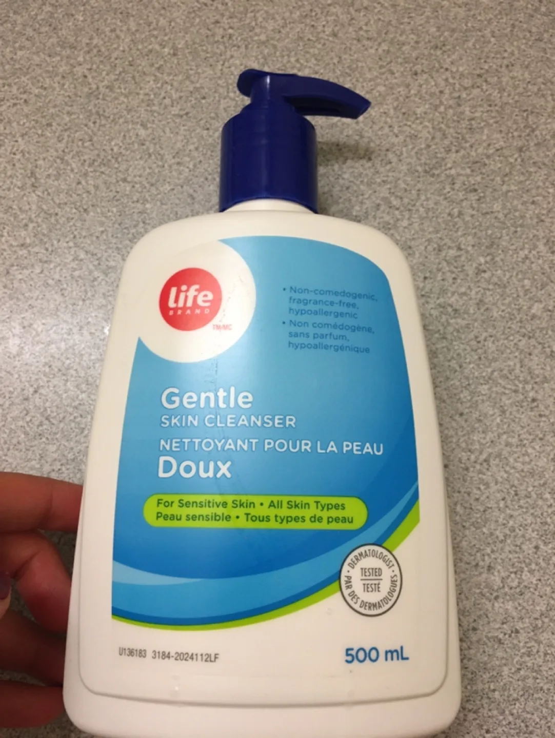 Life Brand Gentle Skin Cleanser 500 mL thumbnail