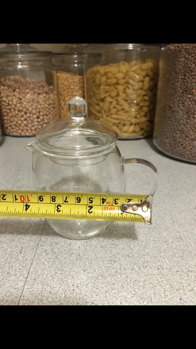 Glass Tea Infuser Mug with Lid image indicator(2)