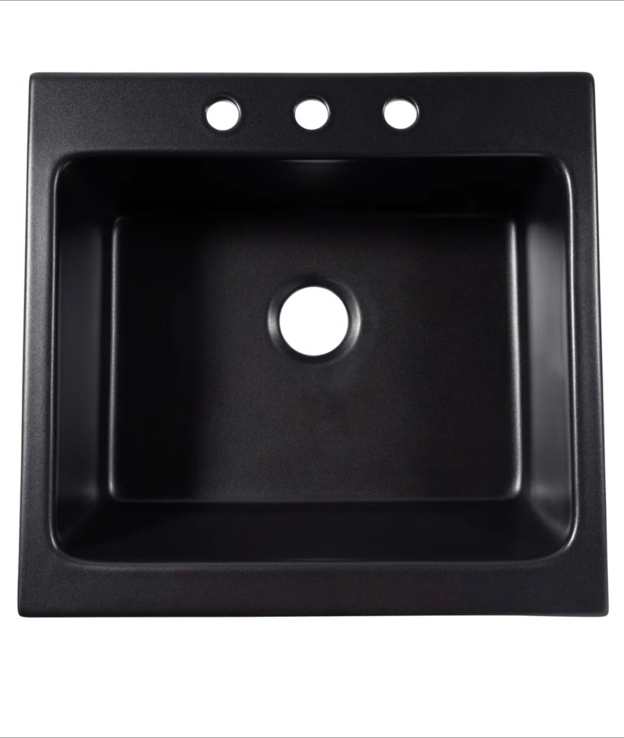 Sinkology Josephine 26" Matte Black Farmhouse Sink image indicator(2)