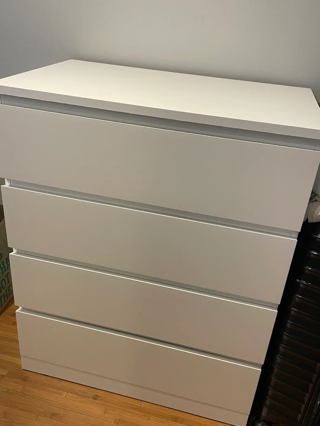 IKEA Hemnes White 4-Drawer Chest thumbnail