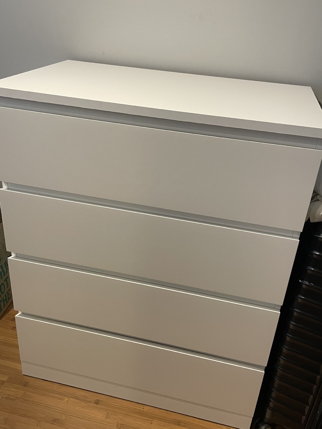 IKEA Hemnes White 4-Drawer Chest - photo 2