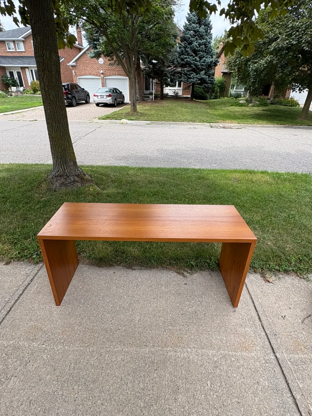 Wood Console Table thumbnail