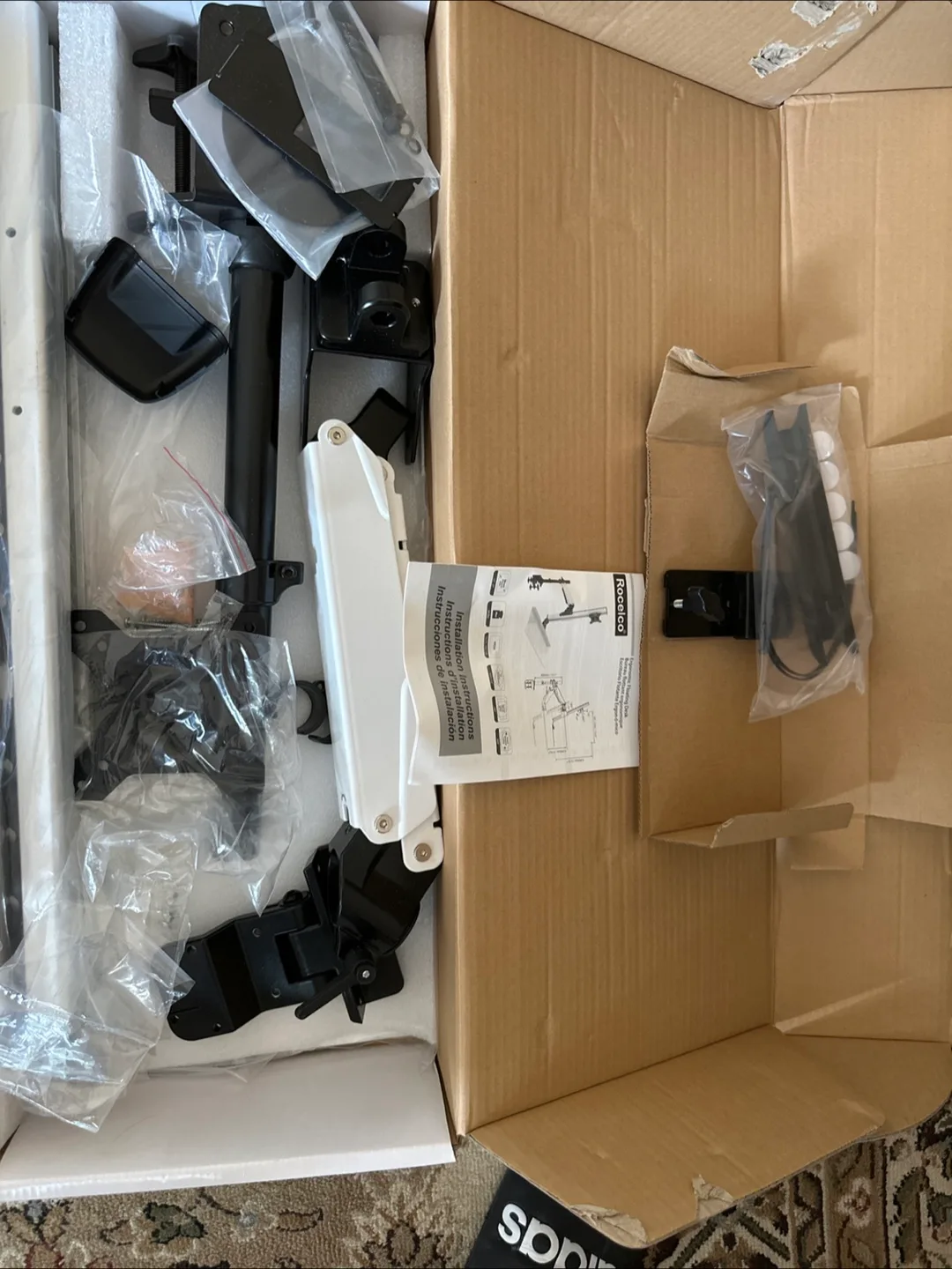 Rocelco EFD Ergonomic Floating Desk Mount image indicator(2)