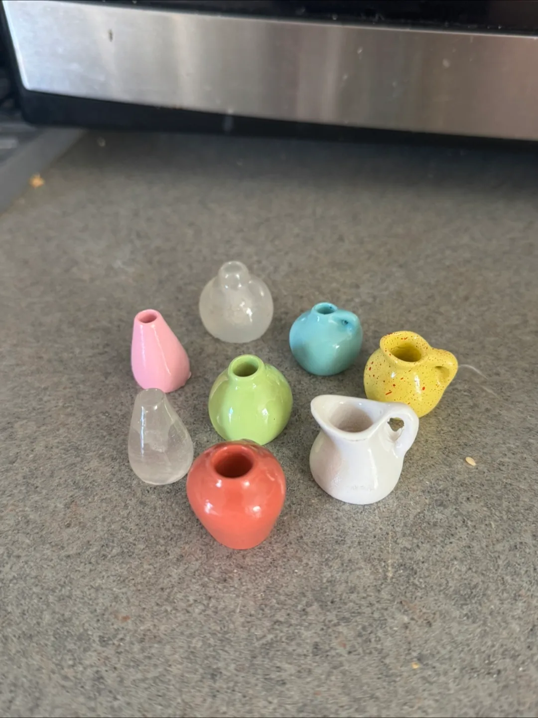 Adorable Vase/Jar Fridge Magnet Set thumbnail