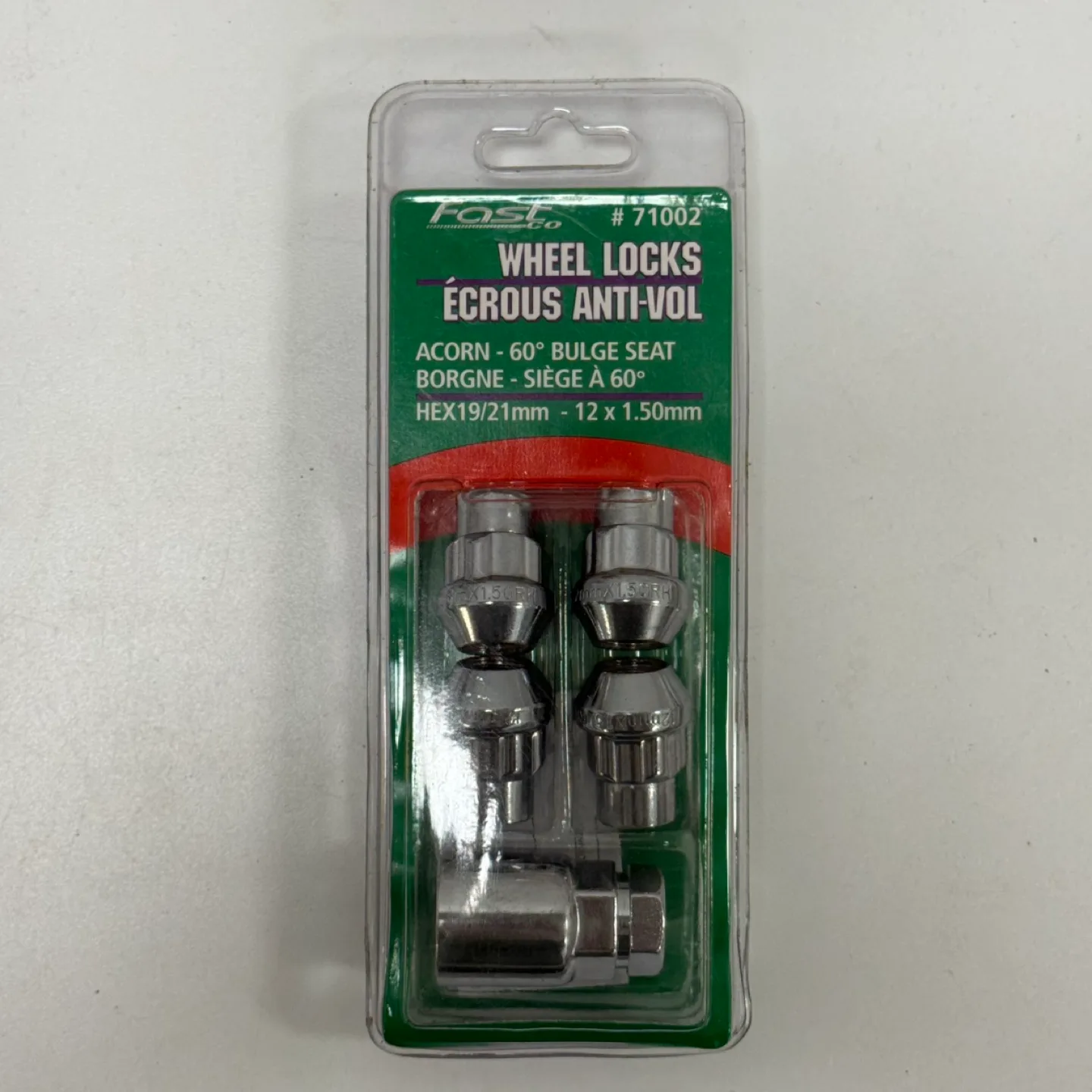 Fastco Wheel Locks - Anti Theft Acorn Style thumbnail
