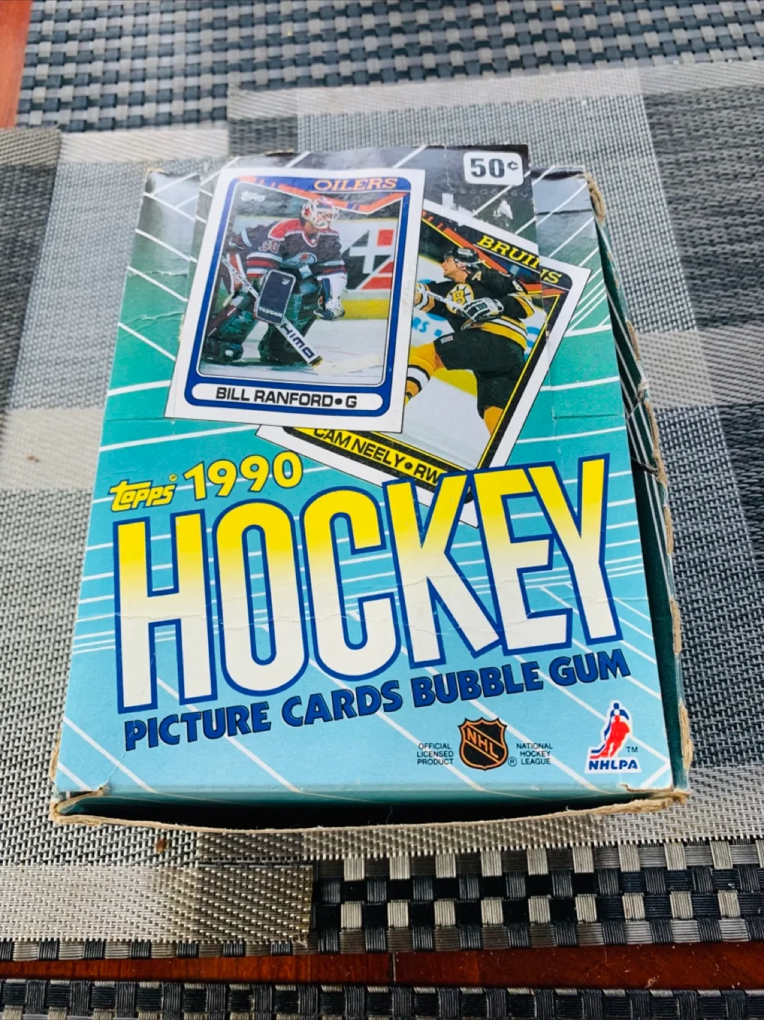 Over 450 Hockey Trading Cards w/ 69 FREE CARDS - 1990 TOPPS thumbnail