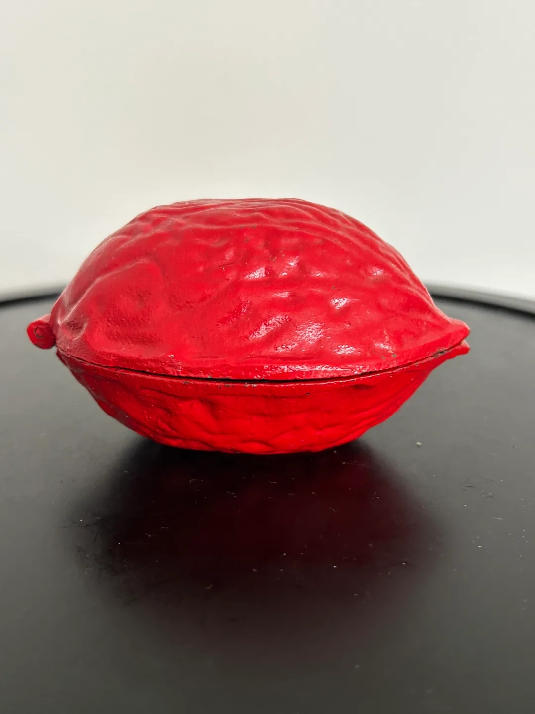 Vintage Cast Iron Nutcracker in Red 🇨🇦 thumbnail