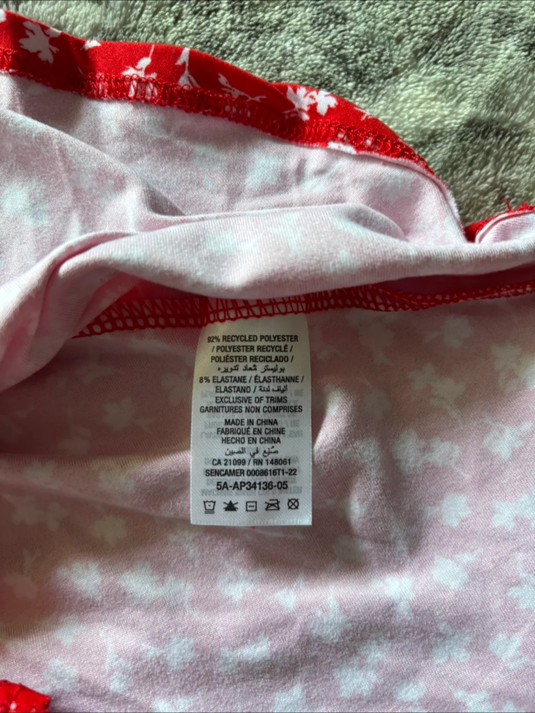 Red Floral Tube Top Dress - Size S/P image indicator(5)