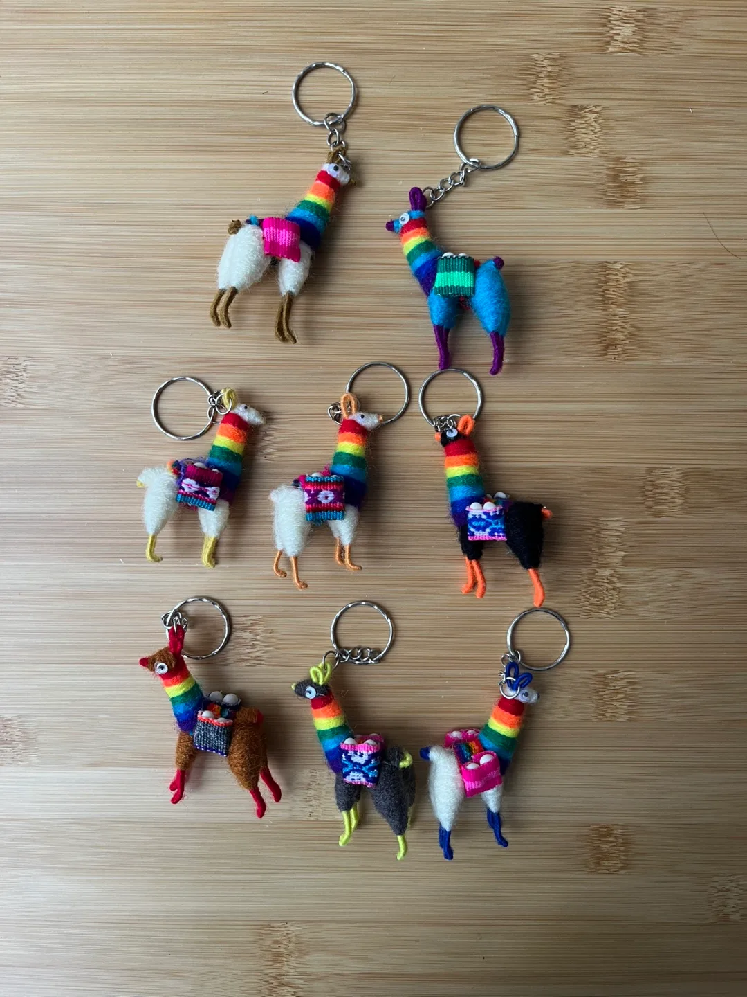 Handmade Llama Keychains thumbnail
