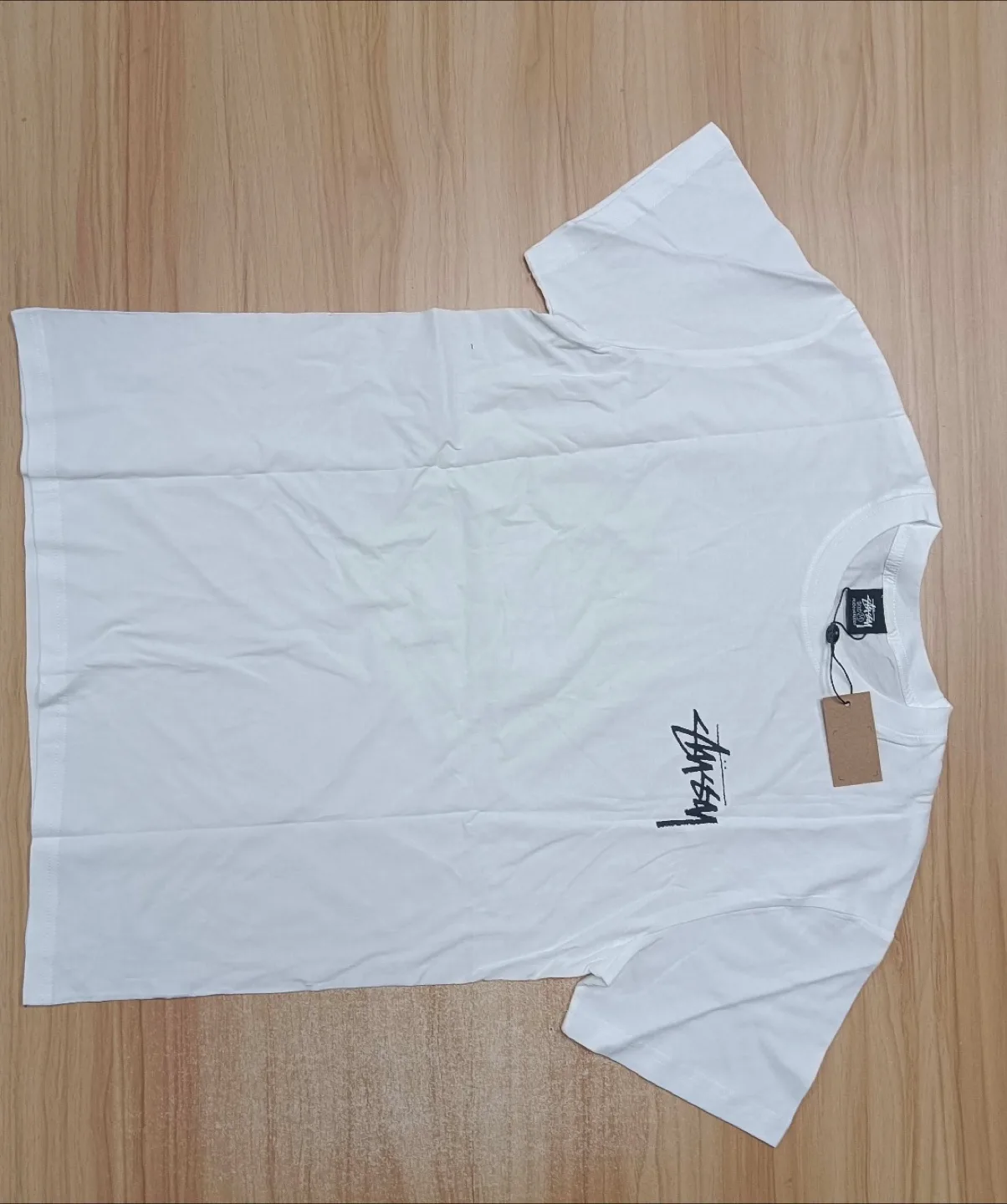 Stussy Dice Tee - Size M - White thumbnail