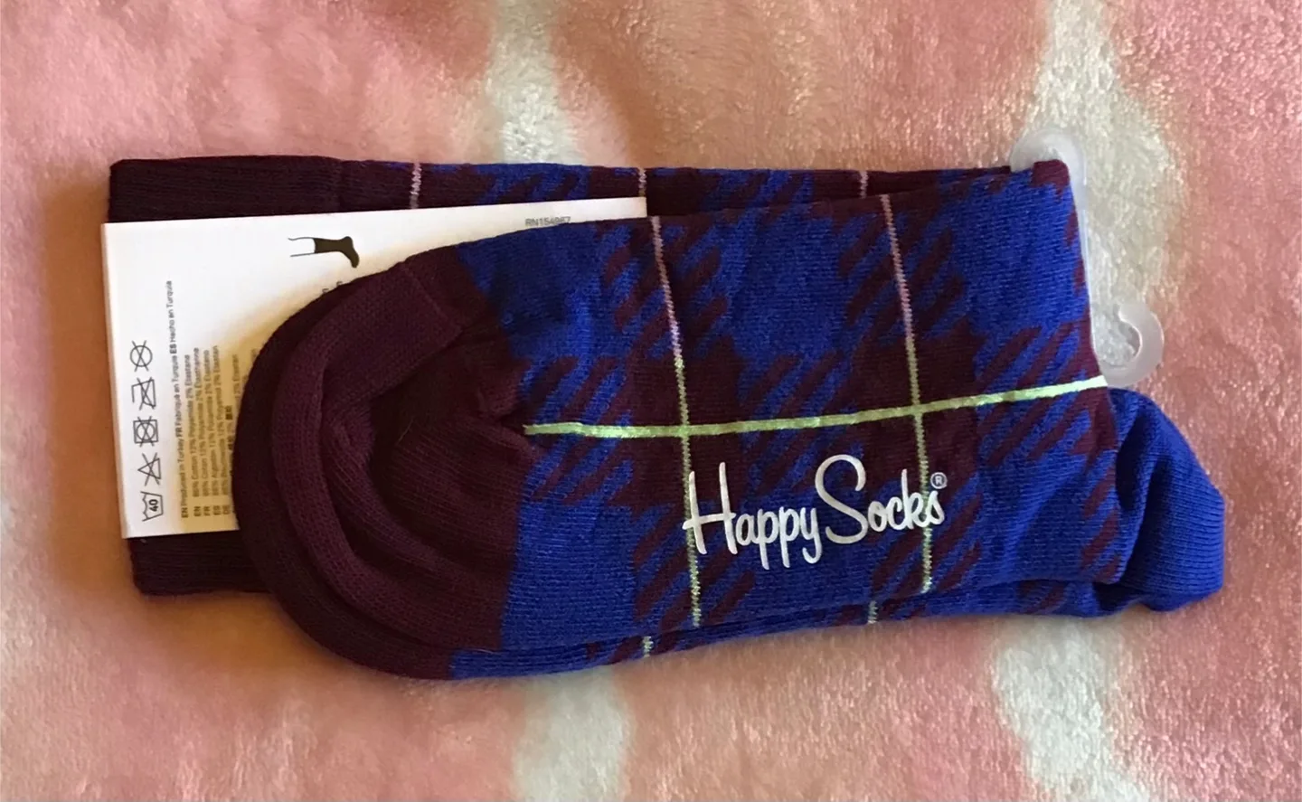 🤩 Happy Socks Crew - Size US W 5½-9½, M 4½-8 image indicator(2)