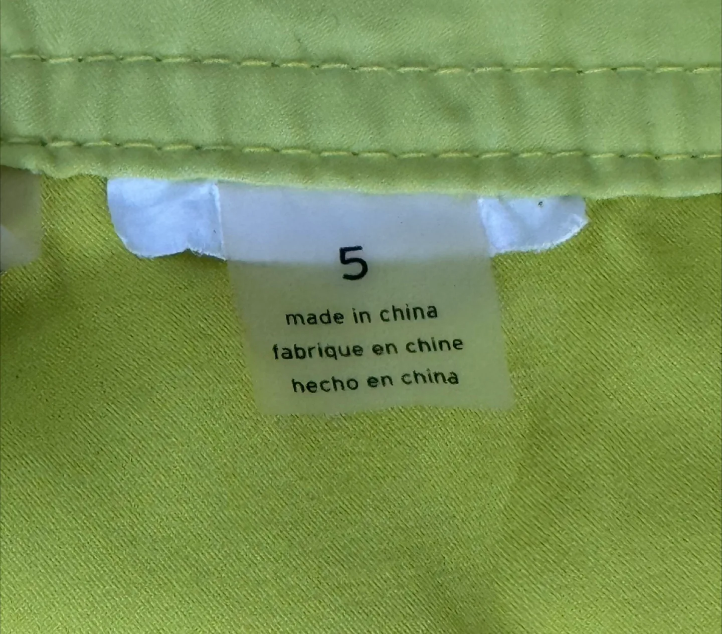 Roxy neon green running/rave shorts size 2/6 image indicator(3)