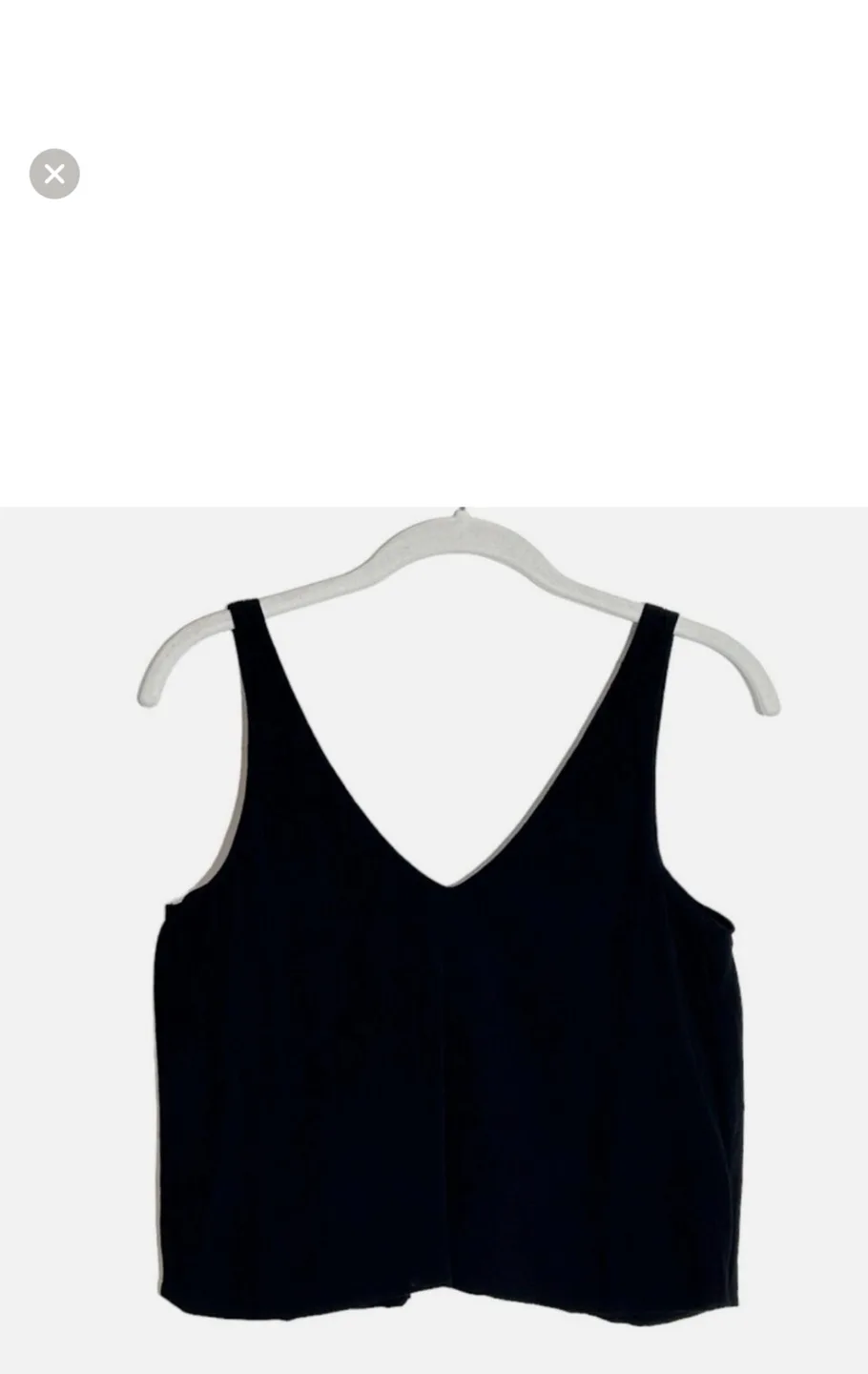 Wilfred Free Kempner Sleeveless Tie Back Tank in Black image indicator(4)