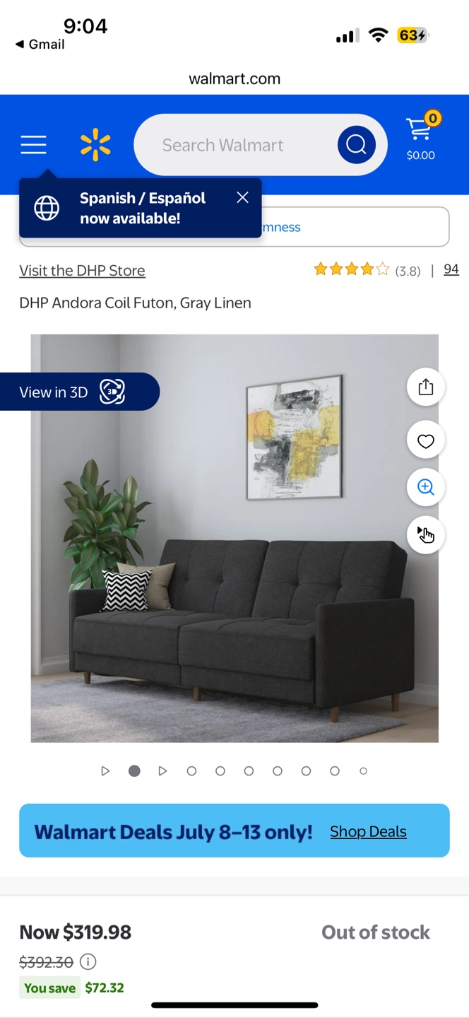 Convertible sofa - photo 3