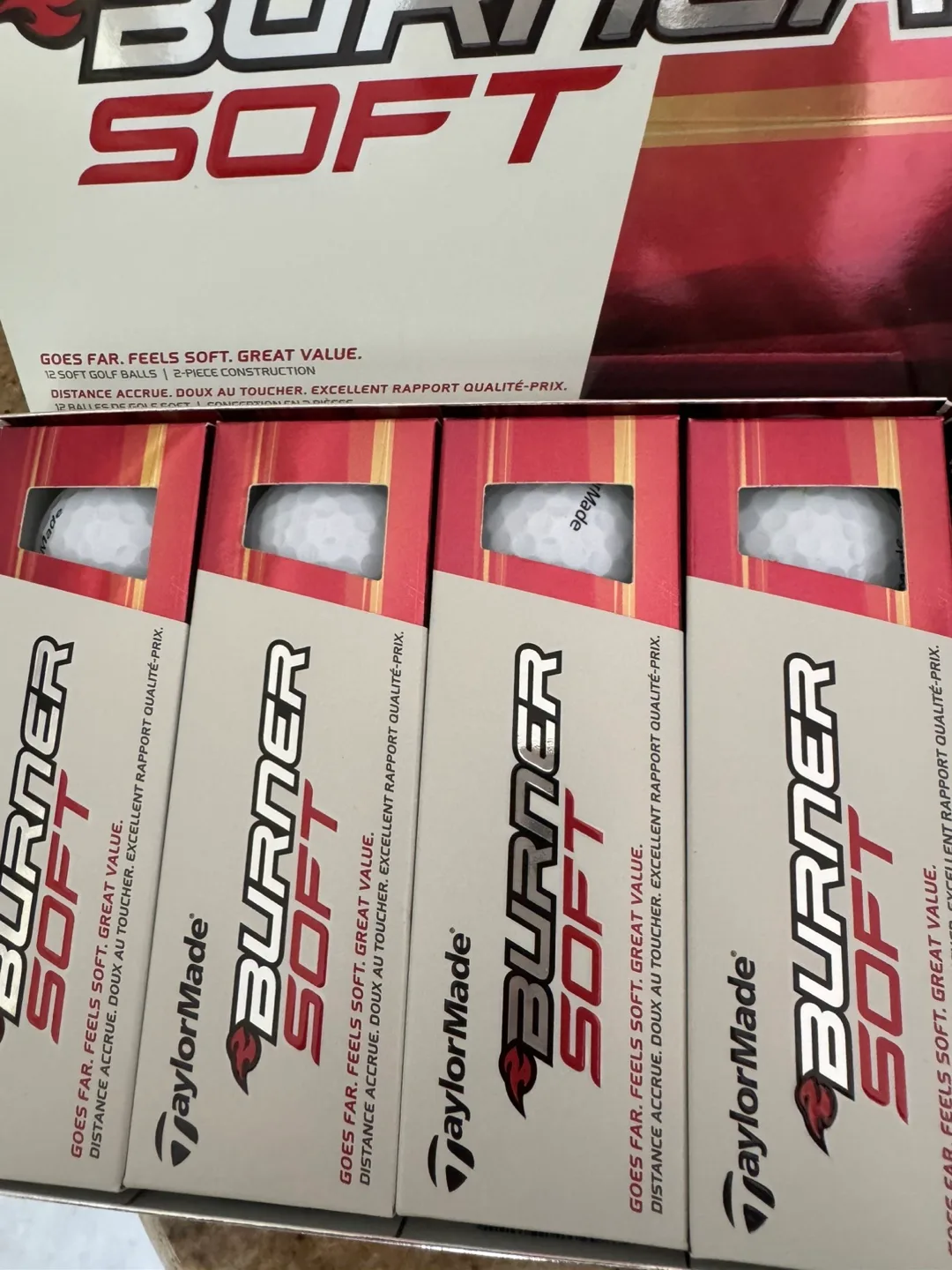 TaylorMade Burner Soft Golf Balls - New image indicator(2)