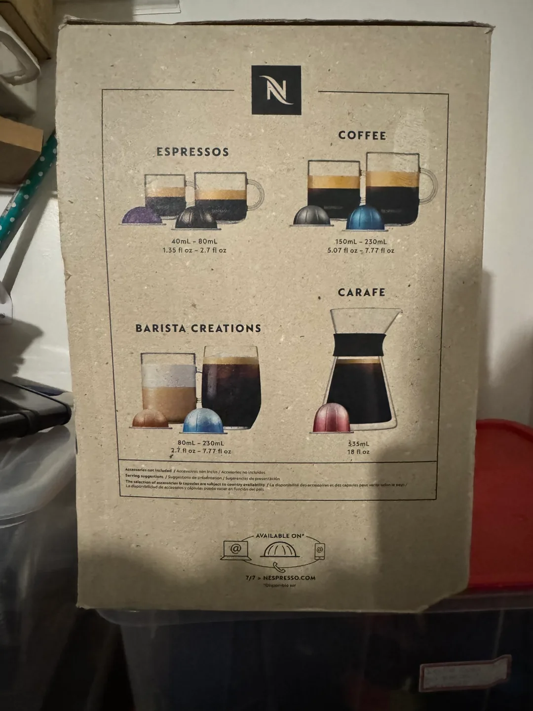 Nespresso Vertuo Coffee Machine thumbnail