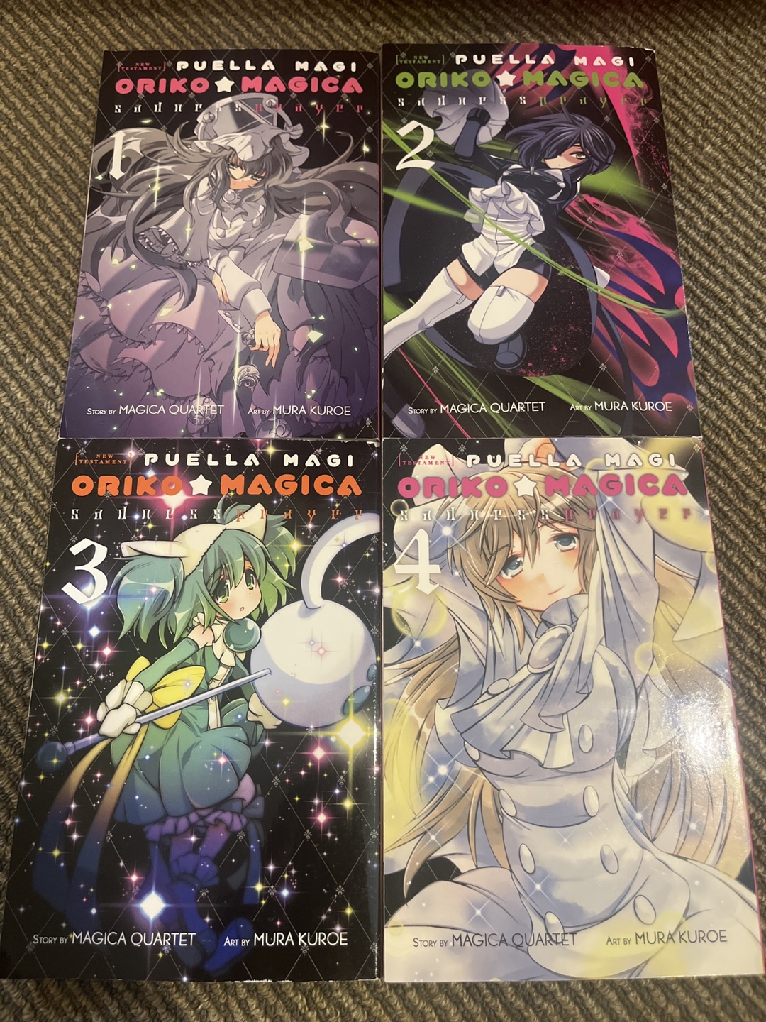 Oriko Magica Manga Vol 1-4