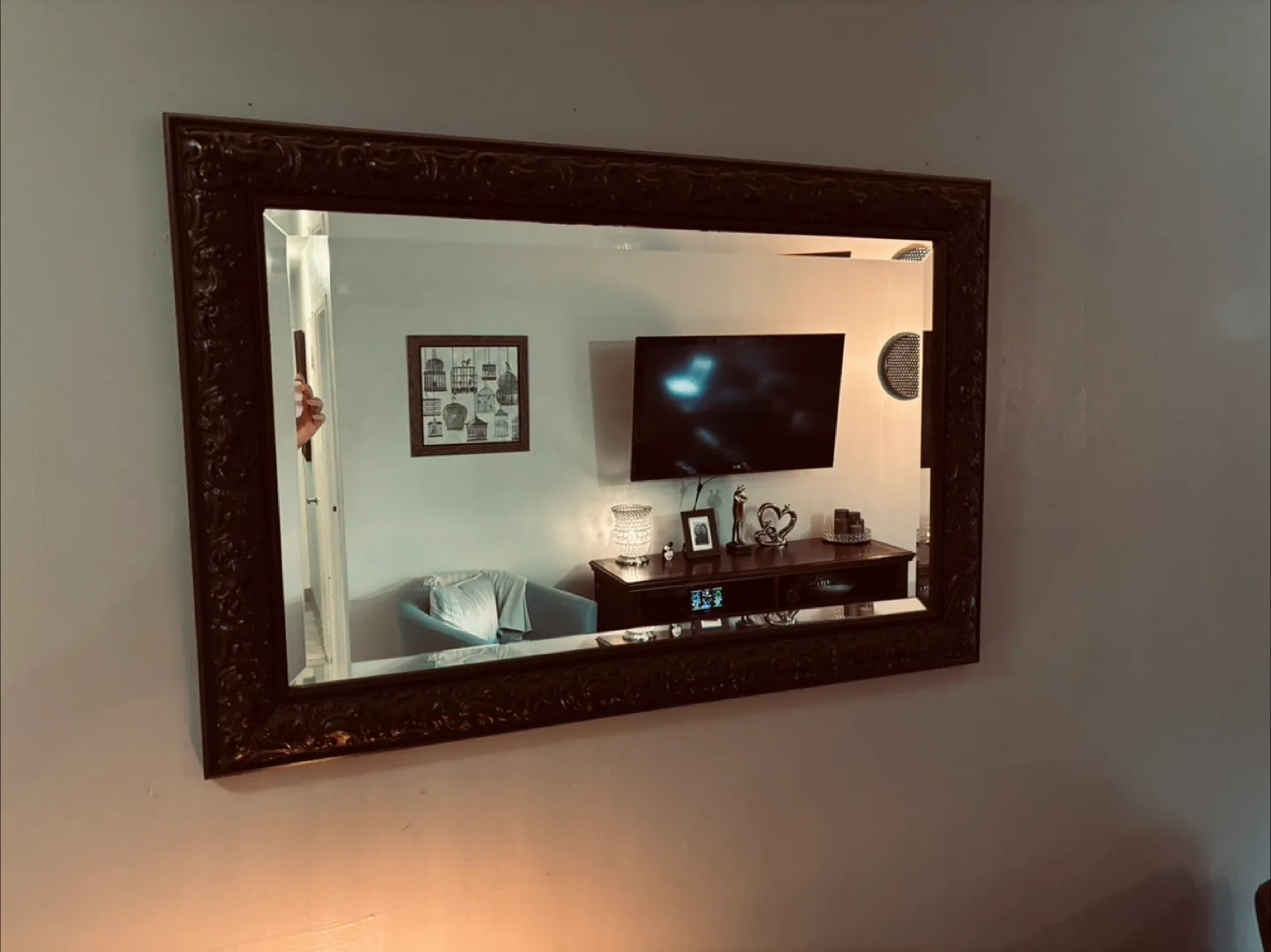 Ornate Framed Wall Mirror thumbnail