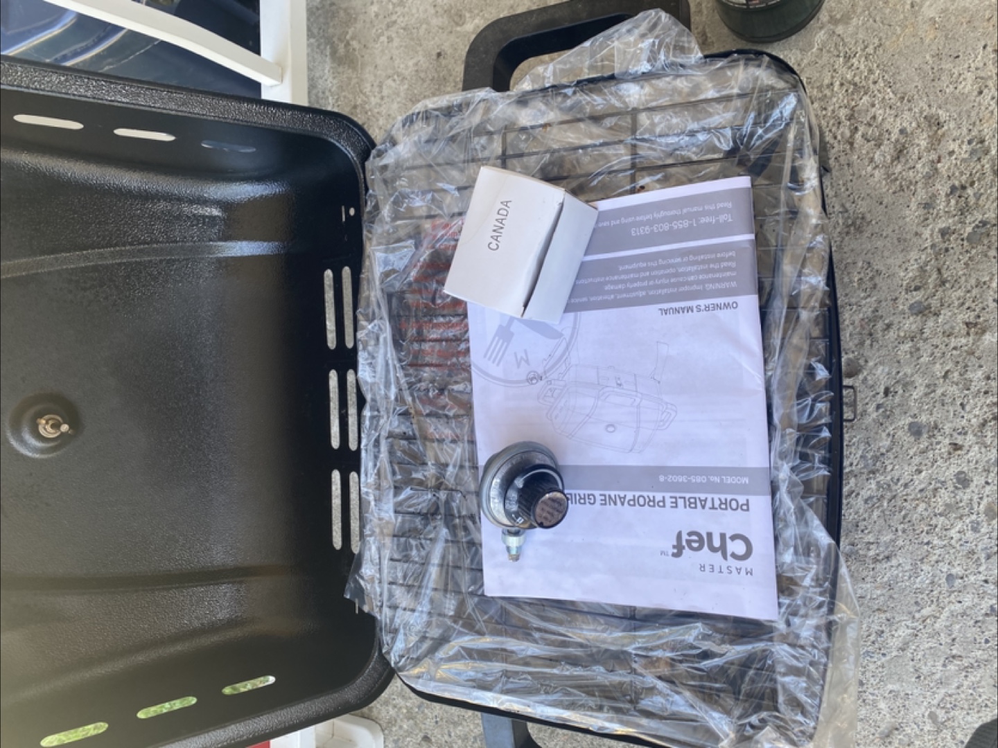 Master Chef Portable Propane Grill - photo 2