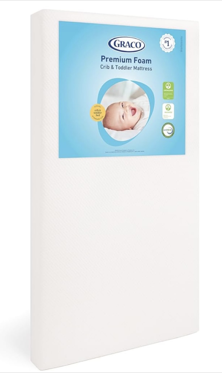 Graco Premium Foam Crib & Toddler Mattress